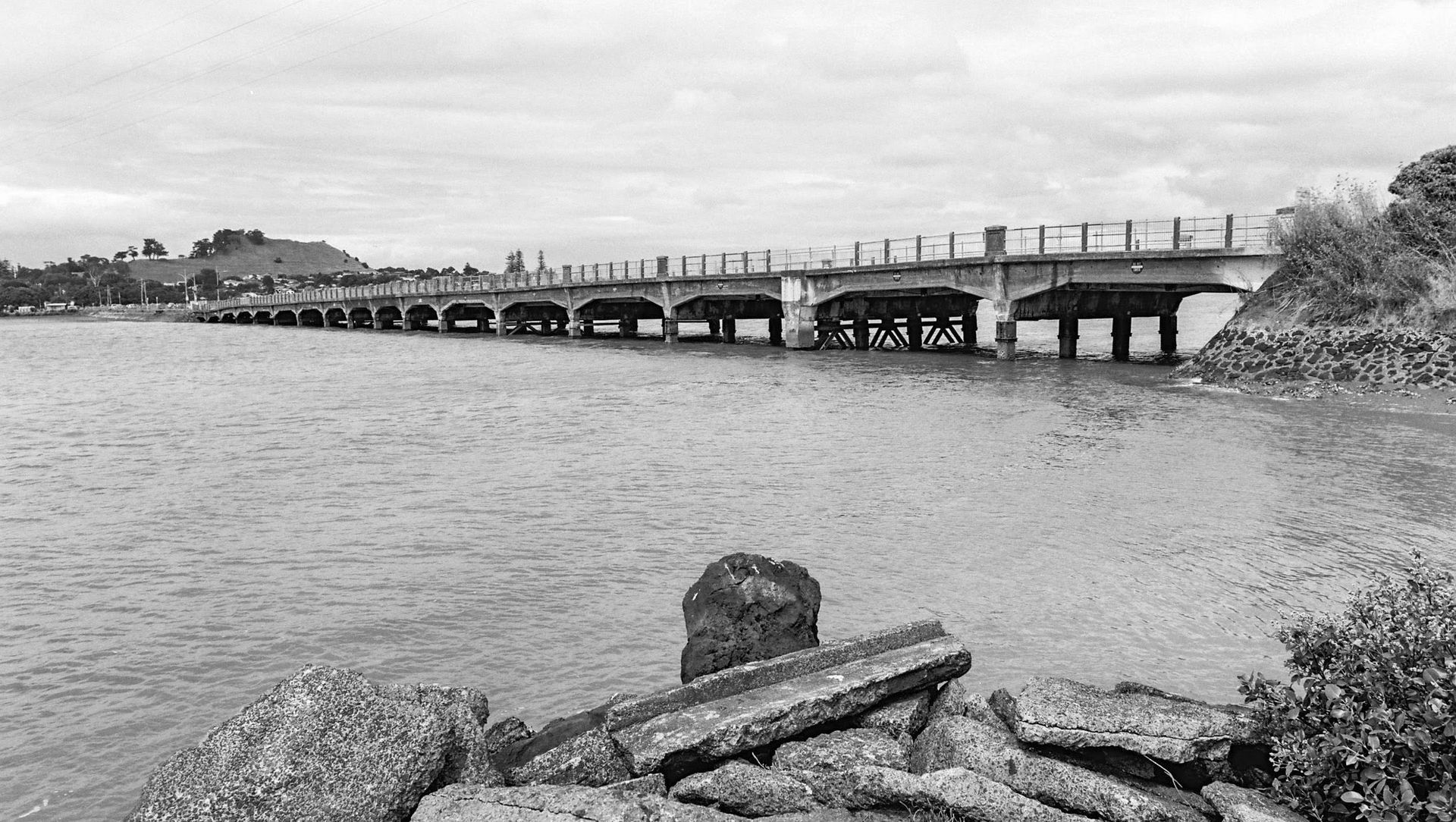 The Old Mangere Bridge banner