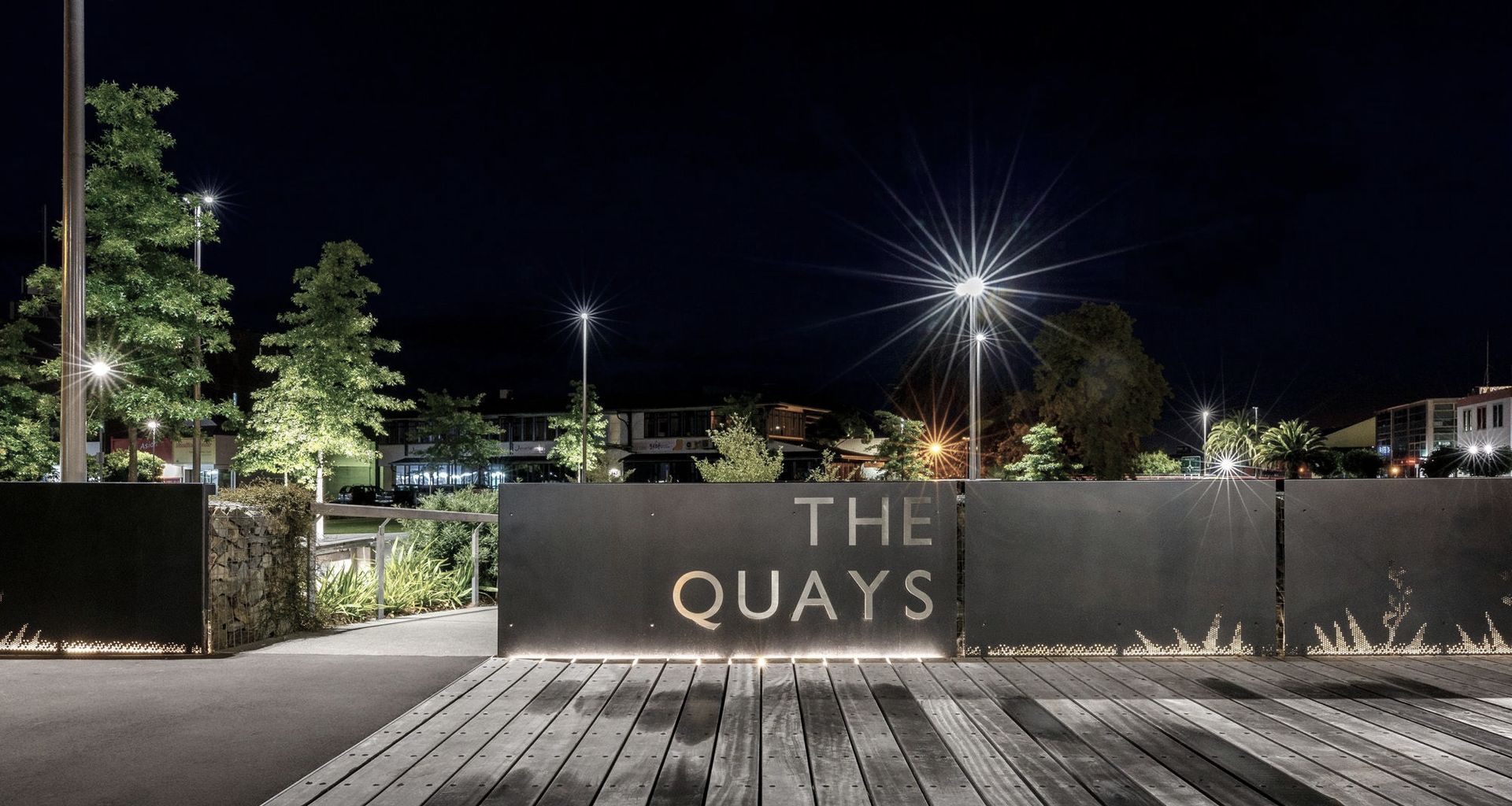 The Quays banner