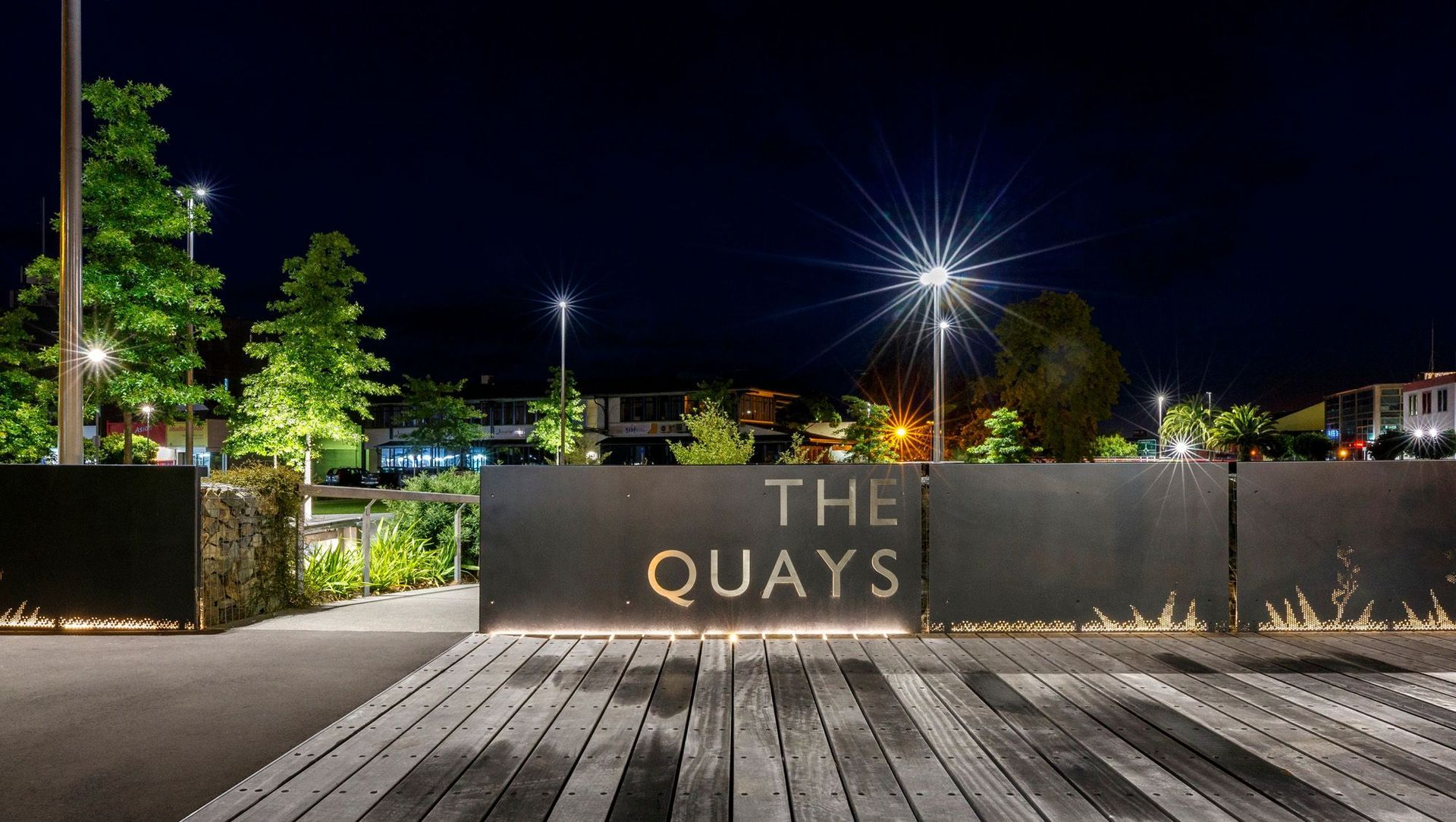 The Quays banner