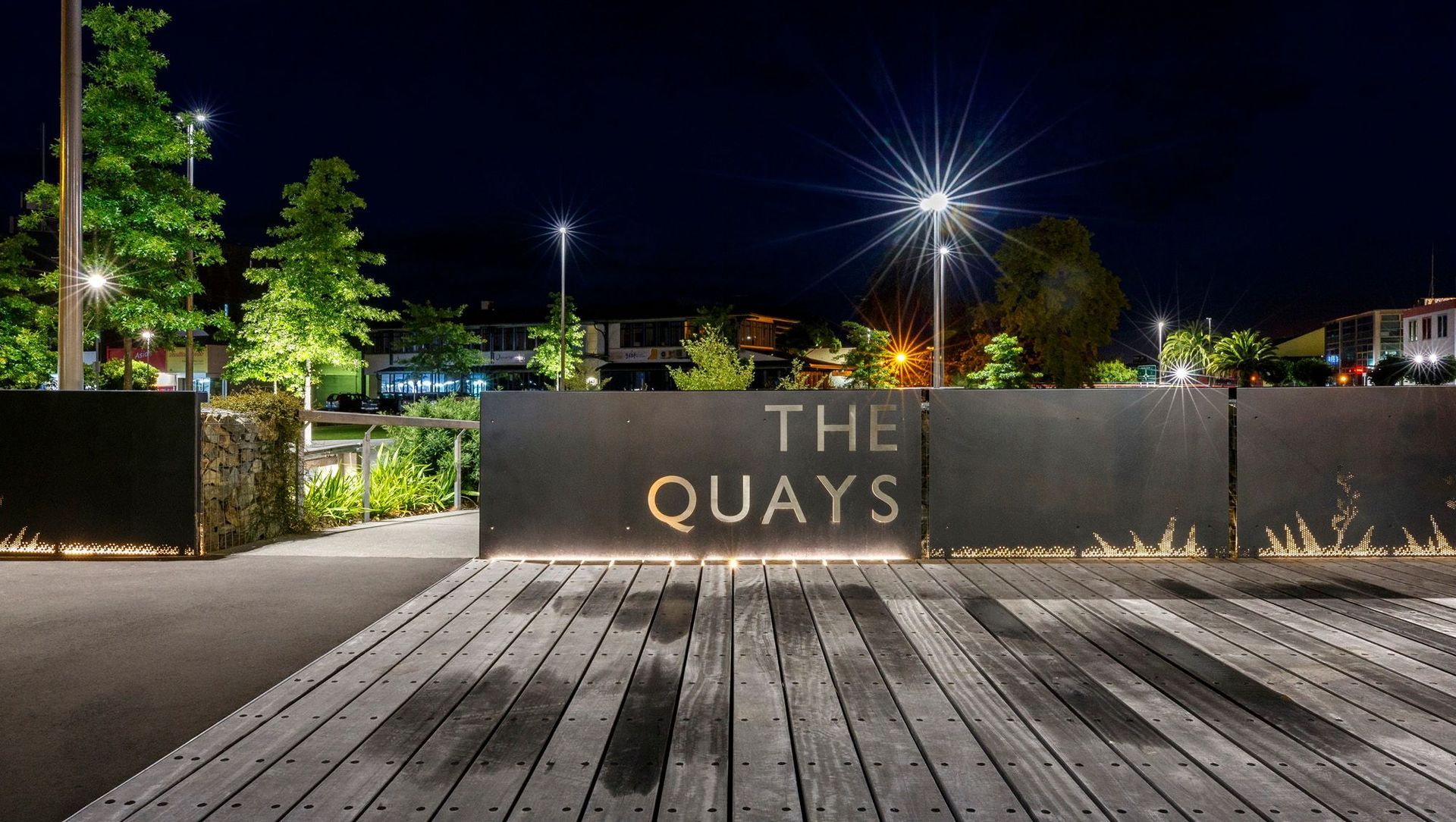 The Quays banner