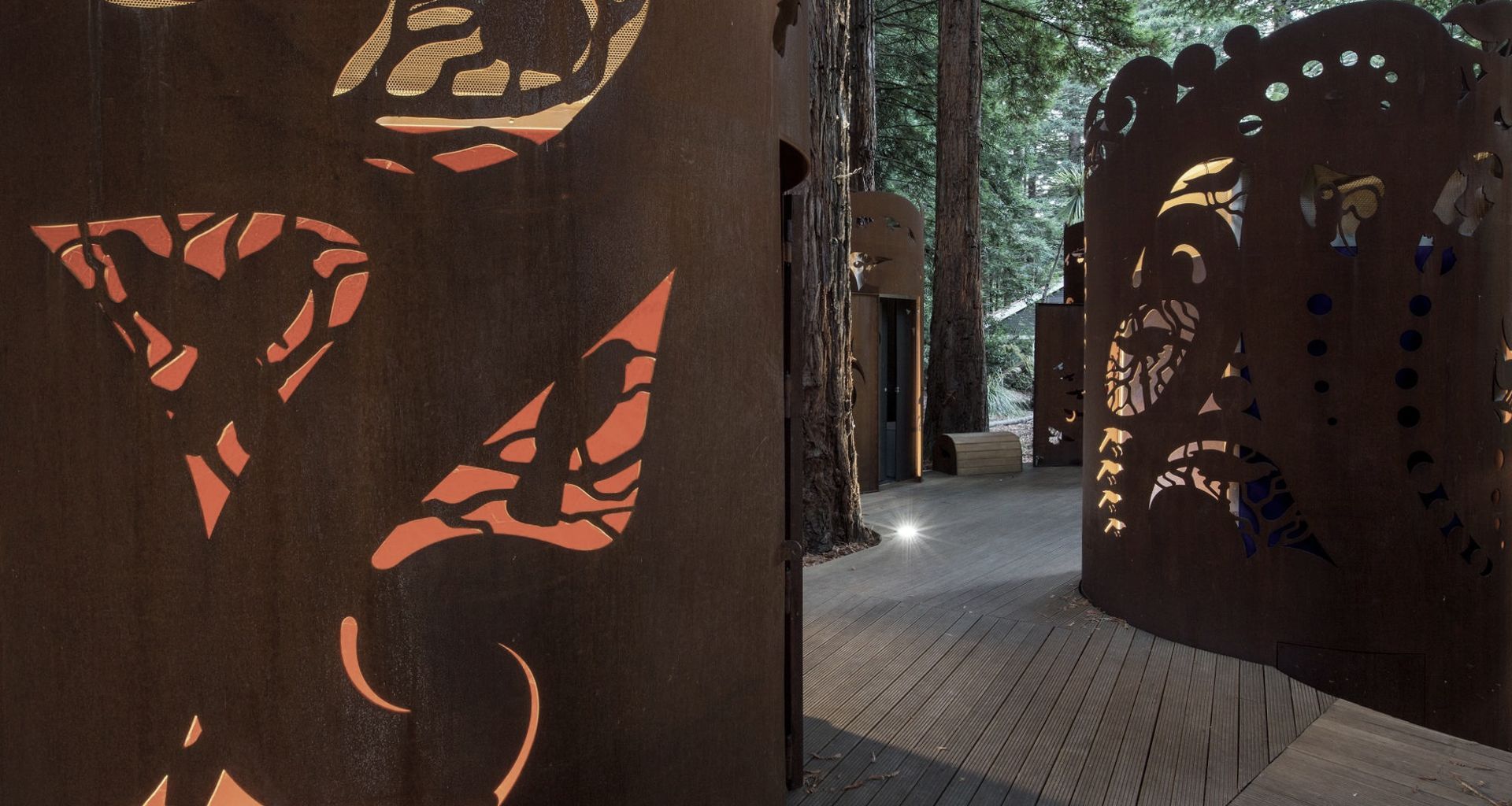 The Redwoods Toilets banner