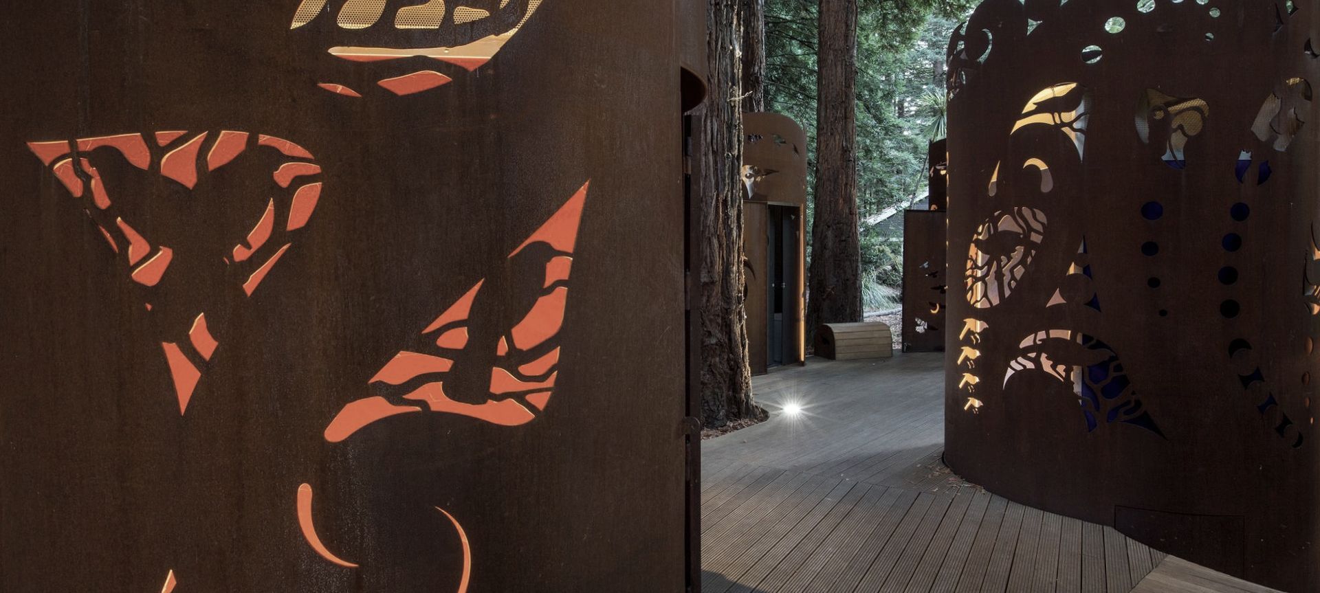 The Redwoods Toilets banner