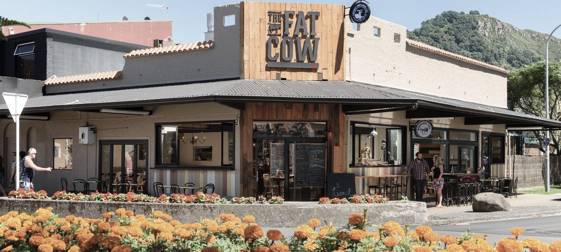 The Fat Cow Restaurant banner
