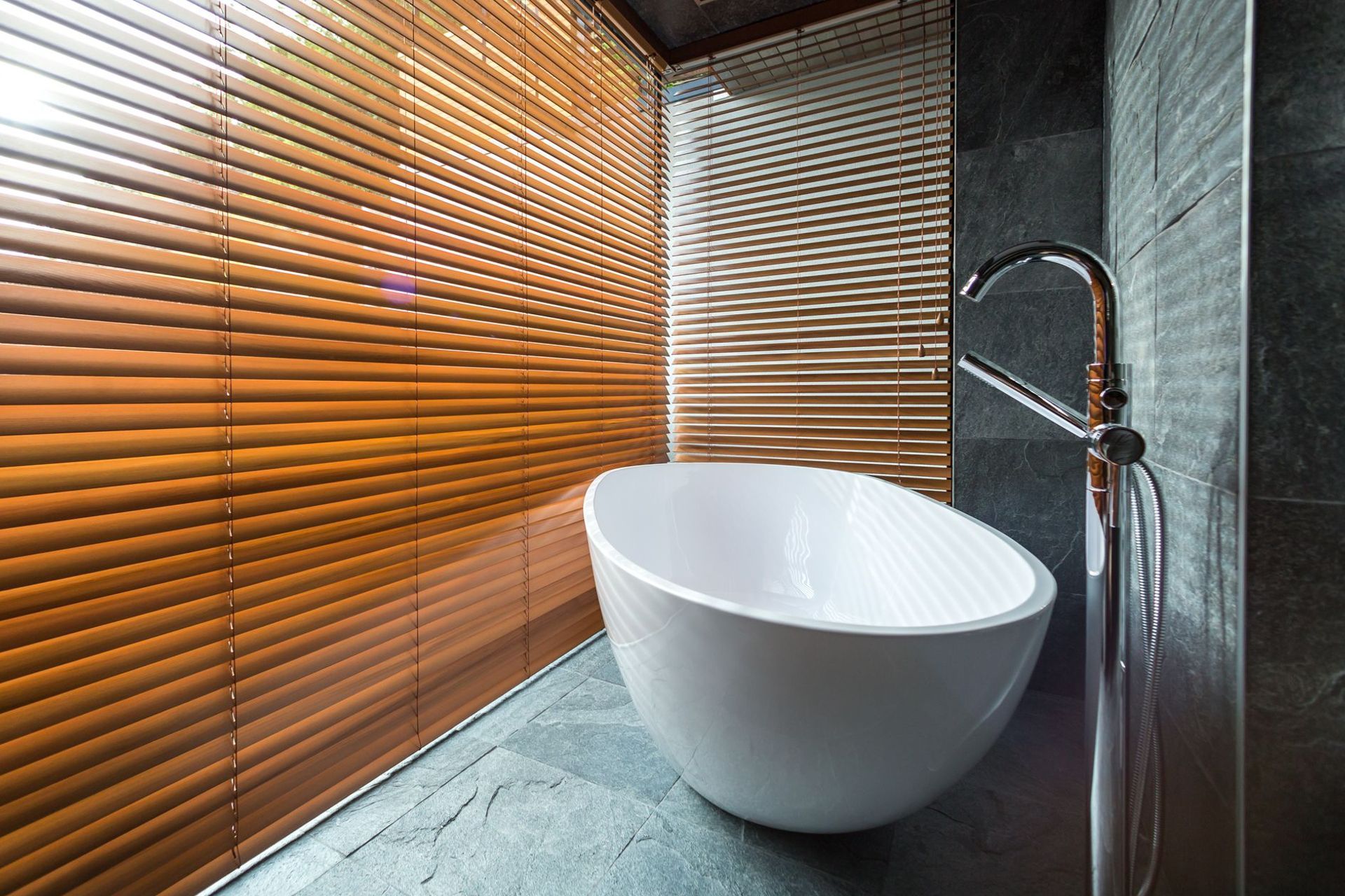 Each of the five bedroom suites has an en suite bathroom.