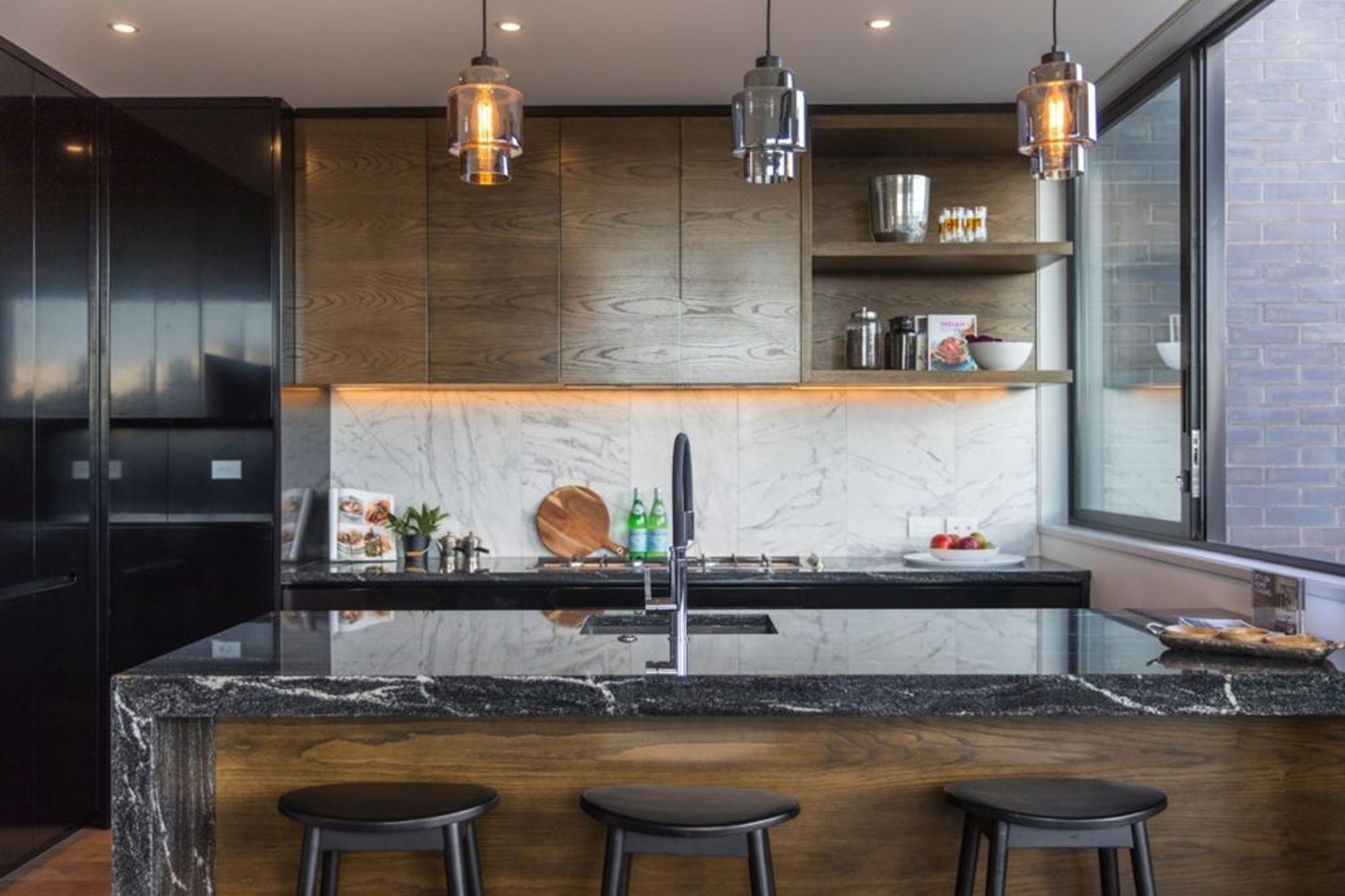 Towai III - Light Feature Grade Engineered European Oak flooring finished w/ Oil in 'Castle Brown'