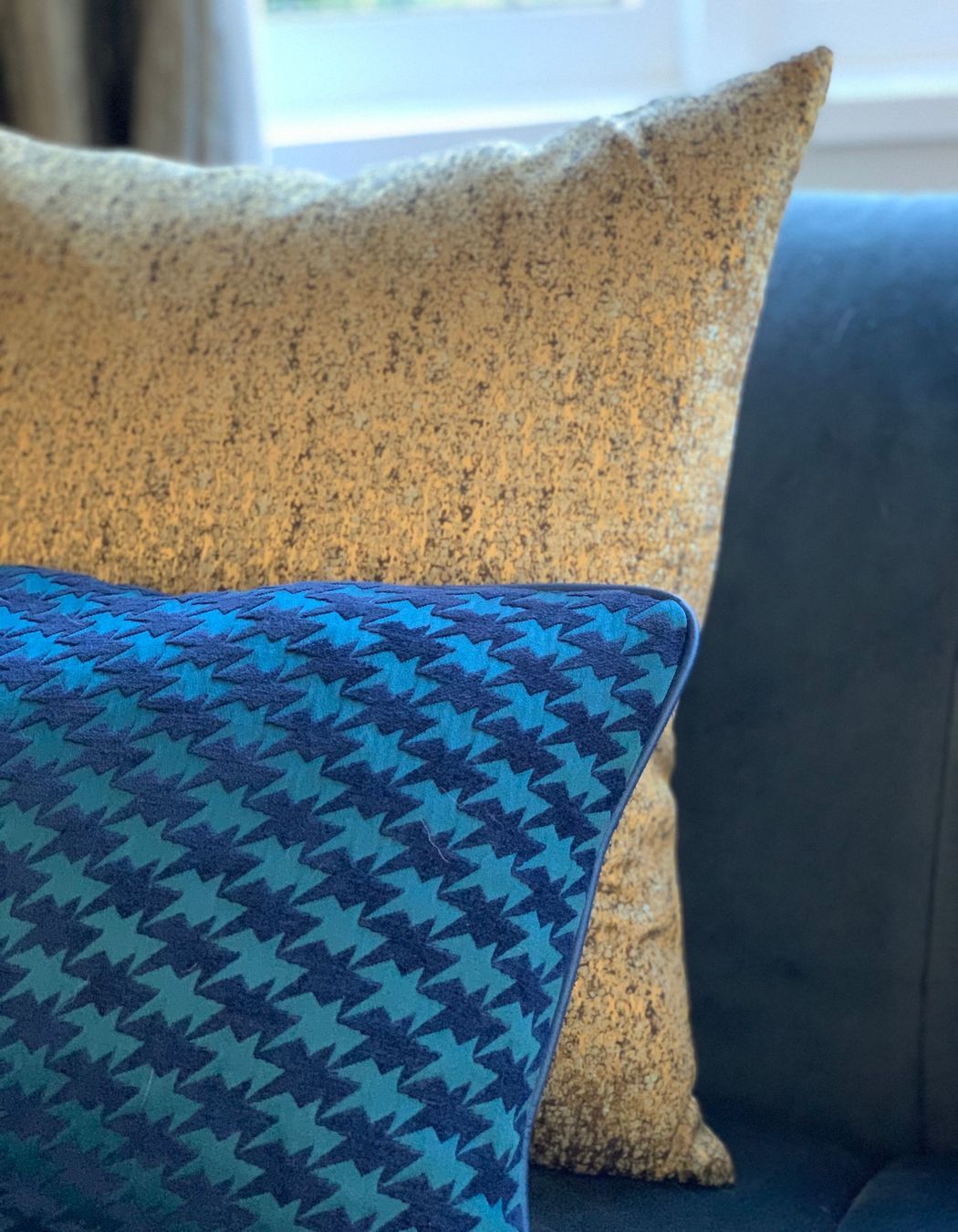 Mixing colours and textures to add depth