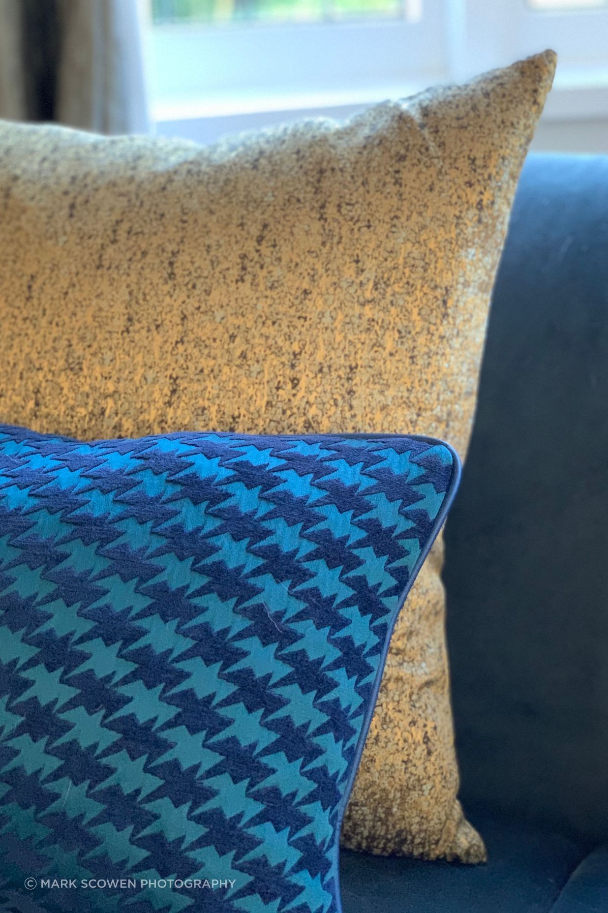 Mixing colours and textures to add depth