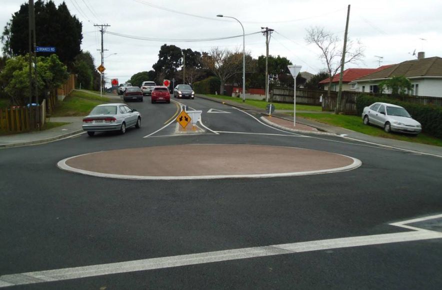 Traffic Islands - Mt Wellington