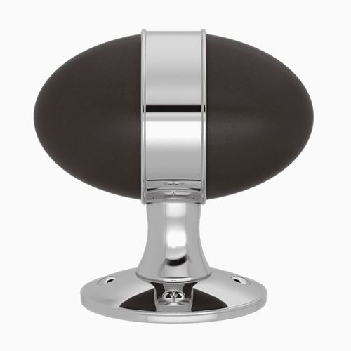 TS S7568 BANDED EGG SOLID DOOR KNOB