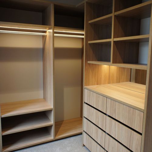 Urban Baroque Velvet Melamine Wardrobe