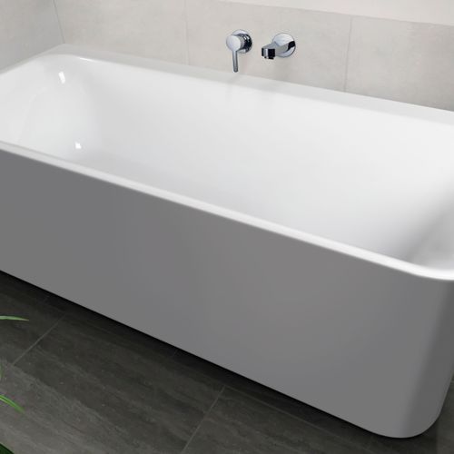 Valencia Freestanding Back to Wall Bath