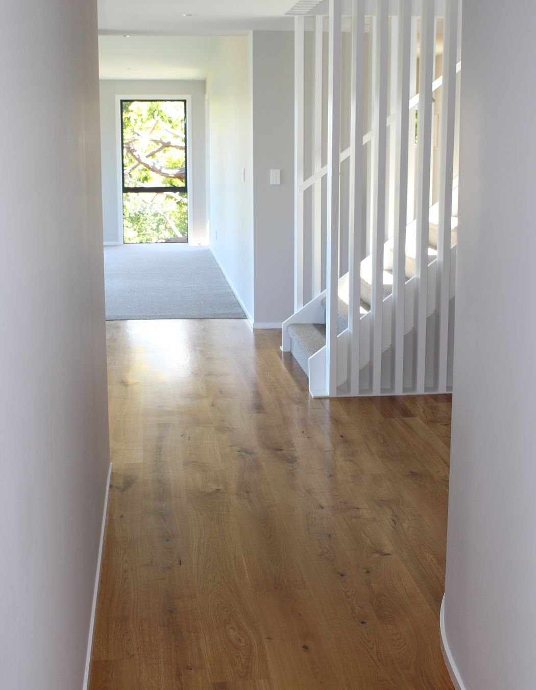 Engineered French Oak Flooring and finished with American Hard Wax