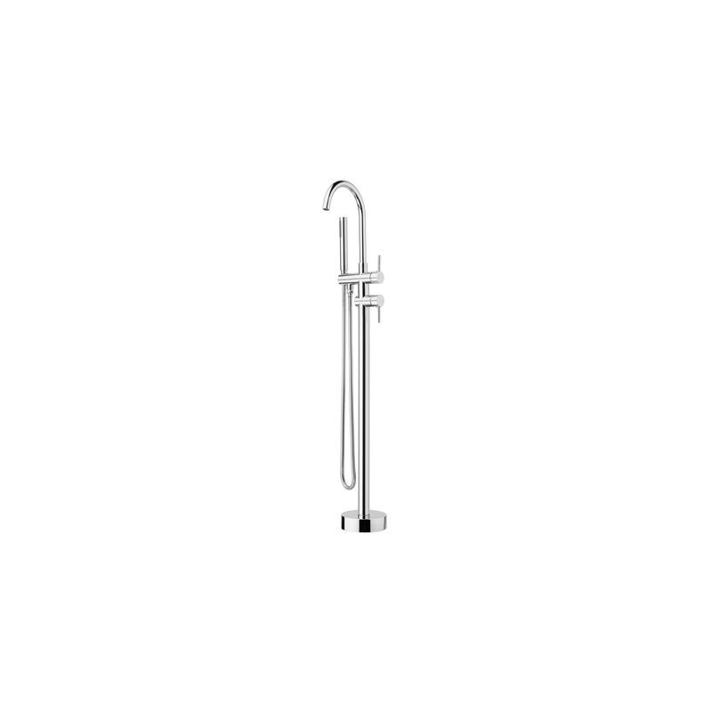 Voda Floor Mount Bath Filler, Mixer & Hand Shower VBS052