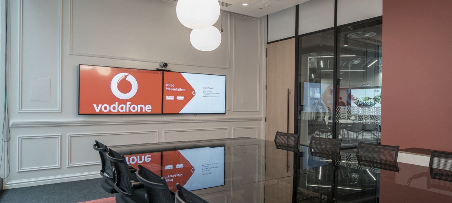 Vodafone Christchurch Office banner