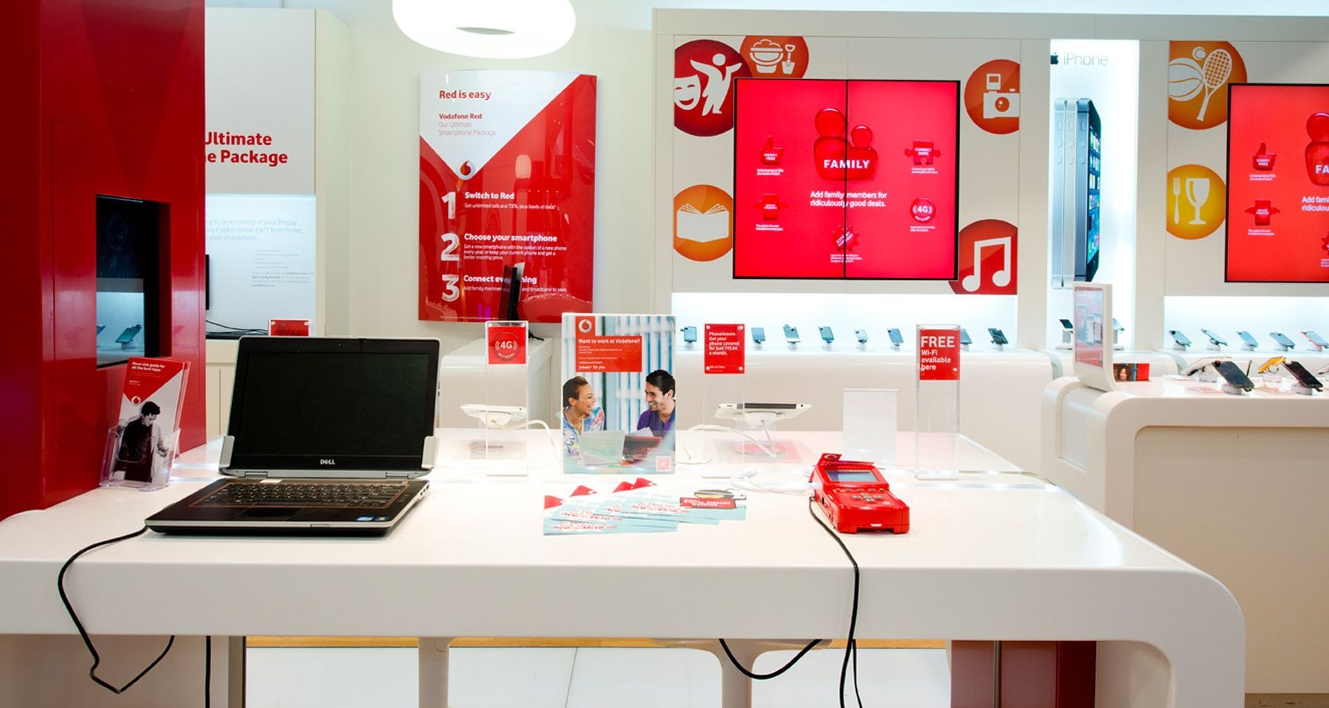 Vodafone Retail Albany banner