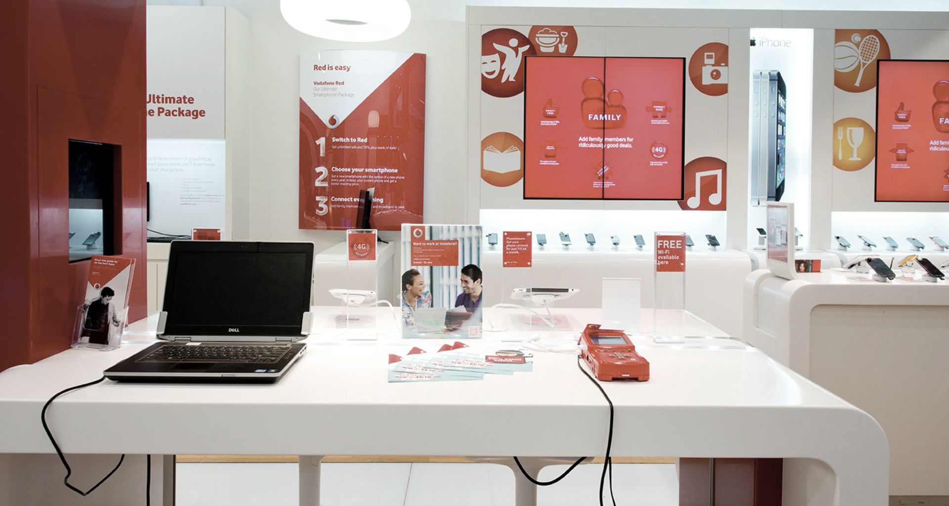 Vodafone Retail Albany banner