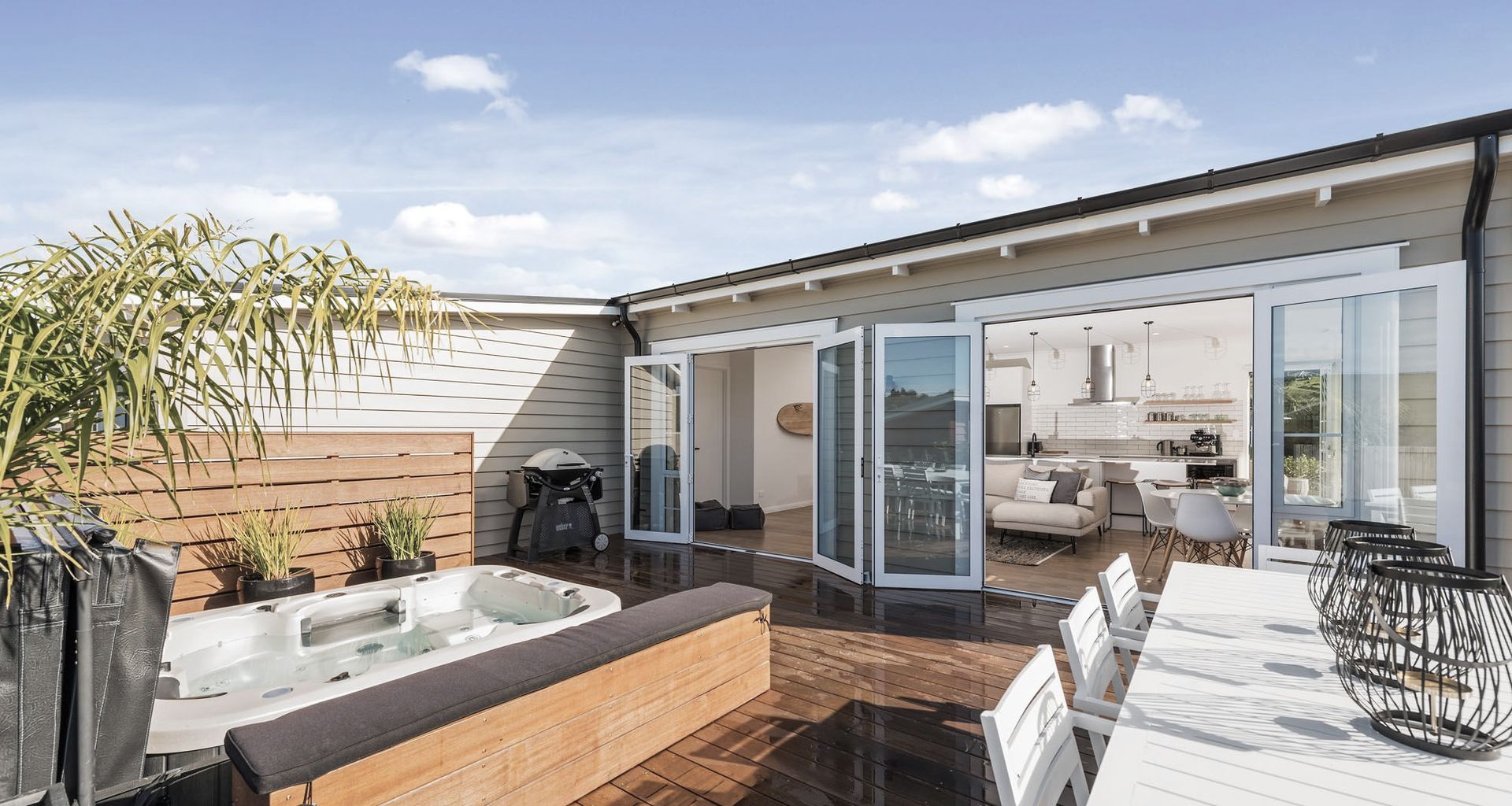 'The Bach' - Waihi Beach banner
