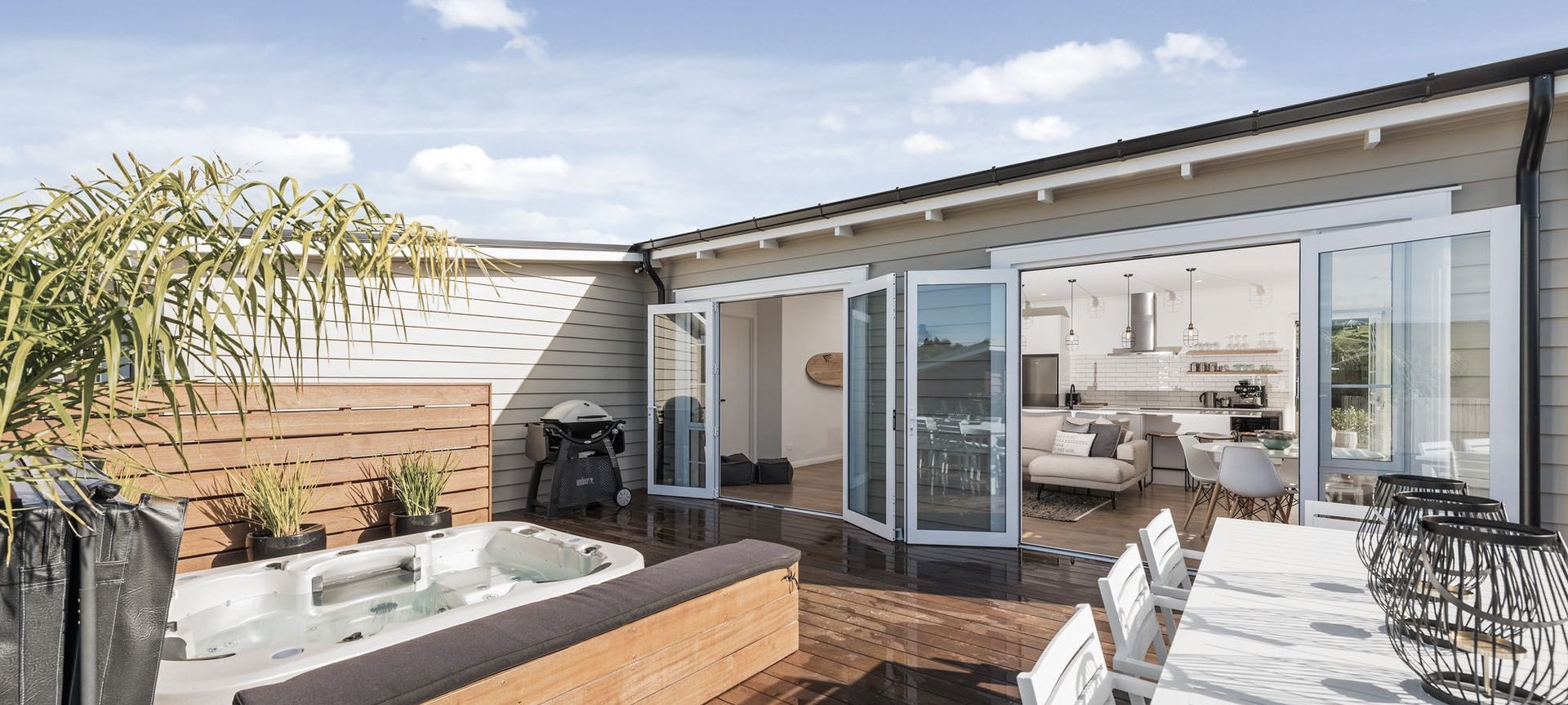 'The Bach' - Waihi Beach banner