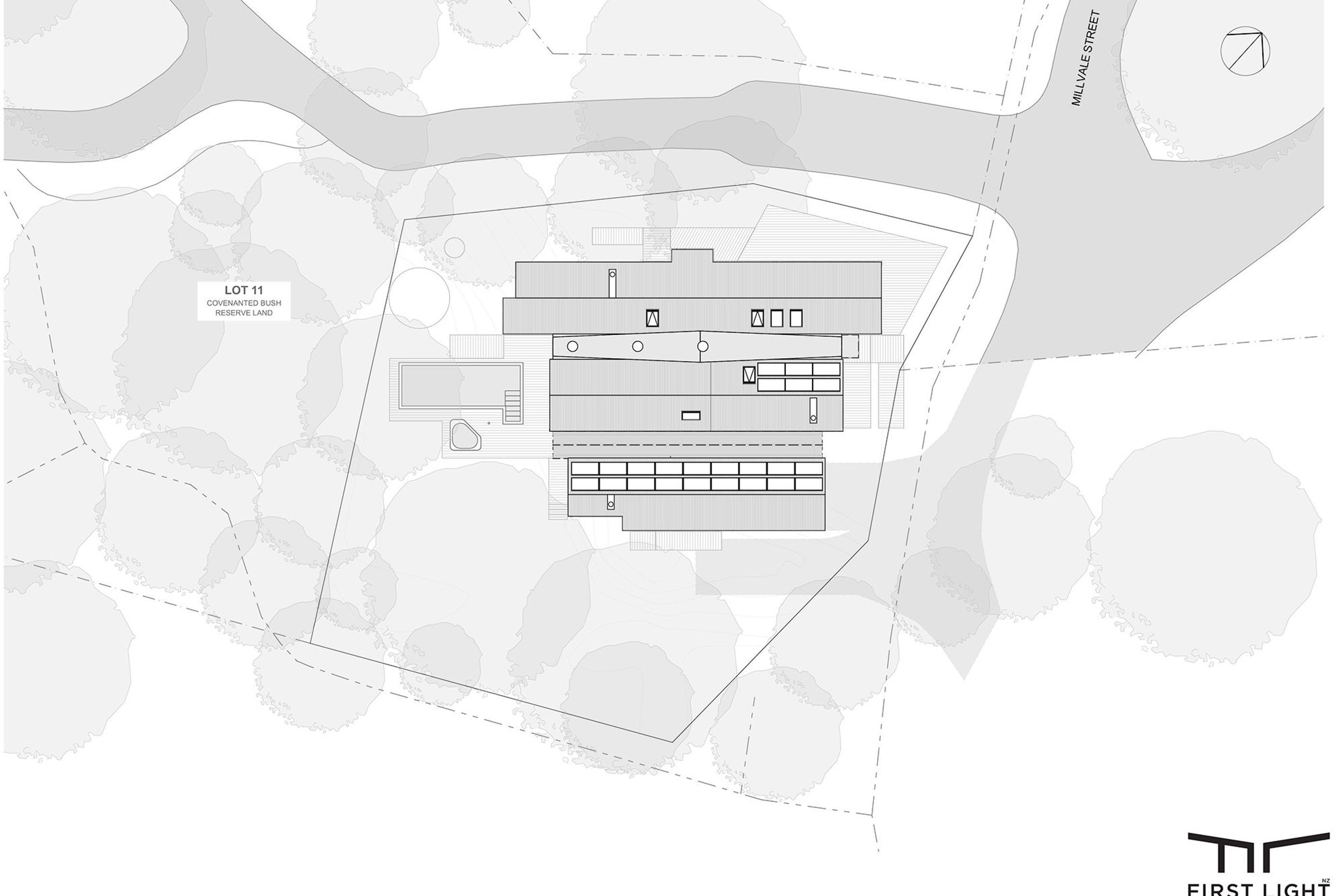 Site plan.