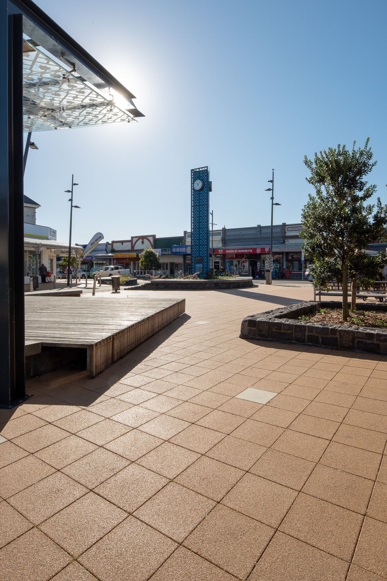 Waiuku Town JAGAS HYDROPAVER Permeable Paving