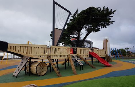 Waka Playground using Accoya, New Brighton, Christchurch