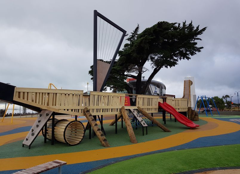Waka Playground using Accoya, New Brighton, Christchurch