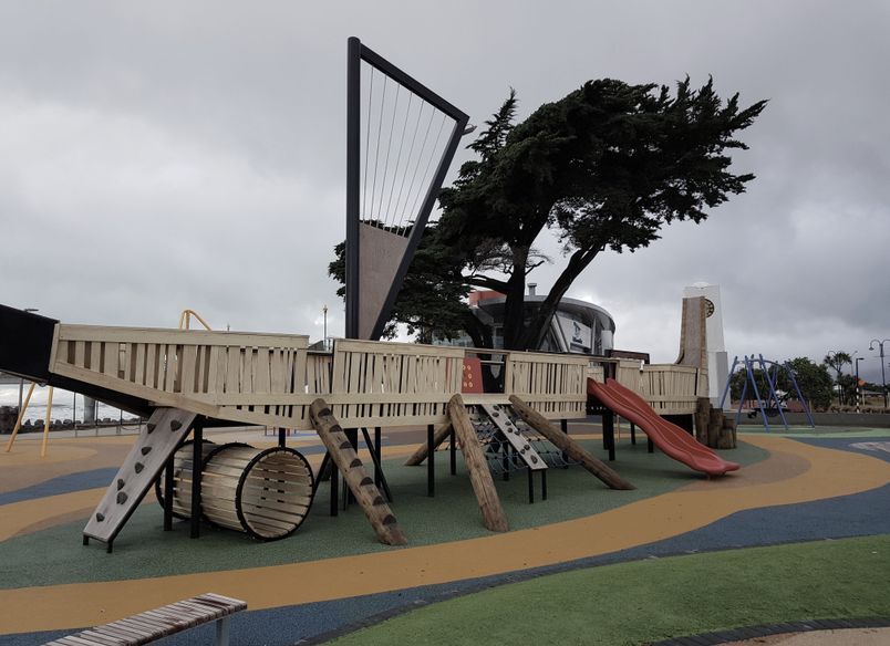 Waka Playground using Accoya, New Brighton, Christchurch