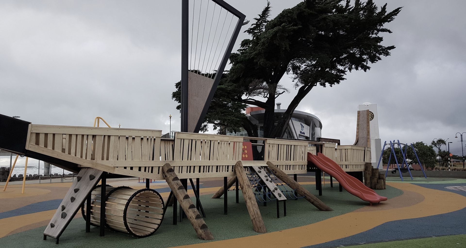 Waka Playground using Accoya, New Brighton, Christchurch banner