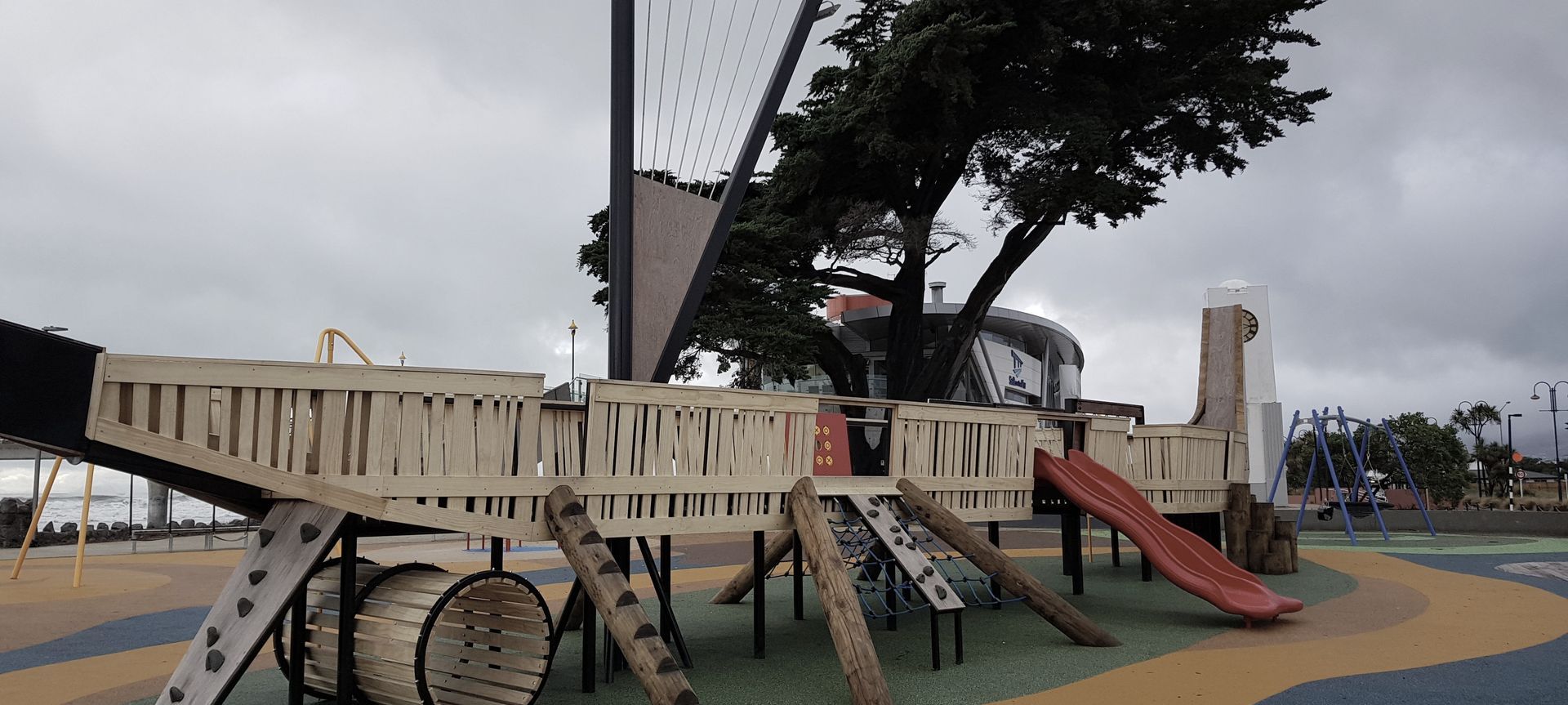 Waka Playground using Accoya, New Brighton, Christchurch banner