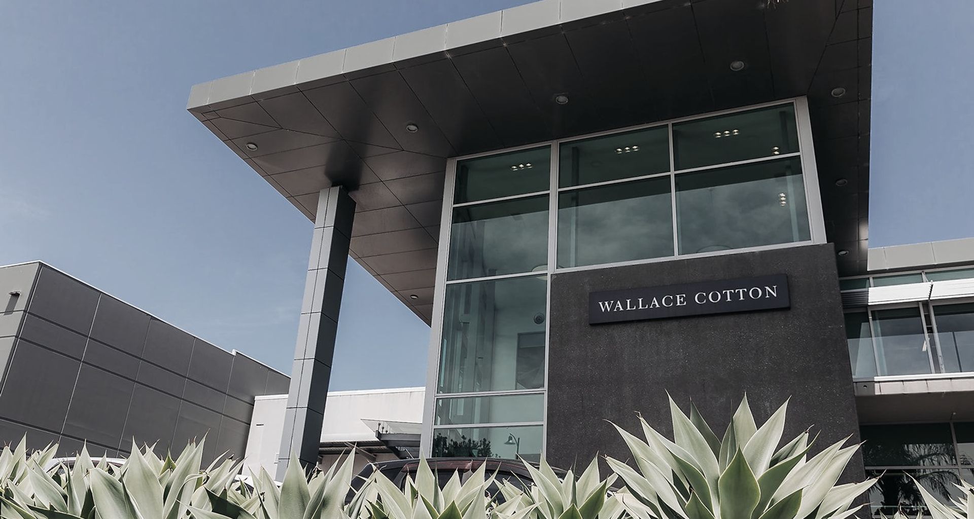 Wallace Cotton banner