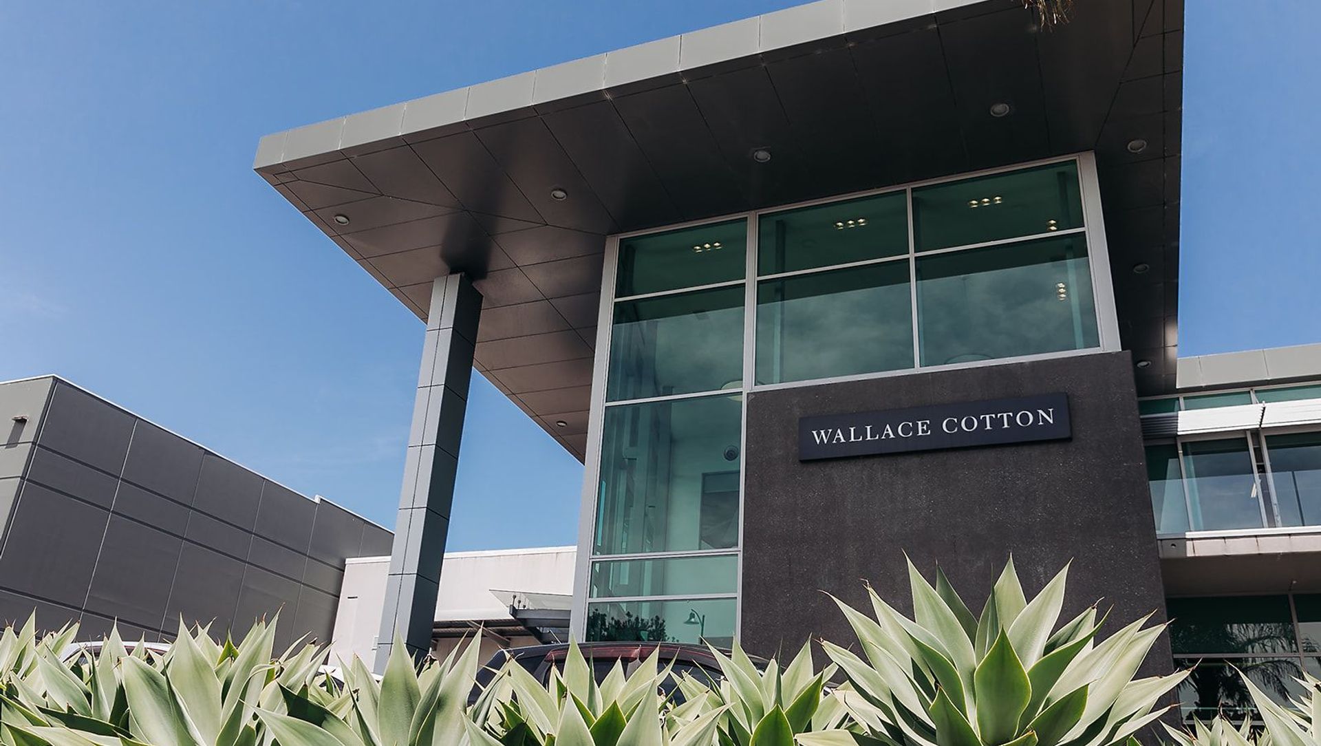 Wallace Cotton banner