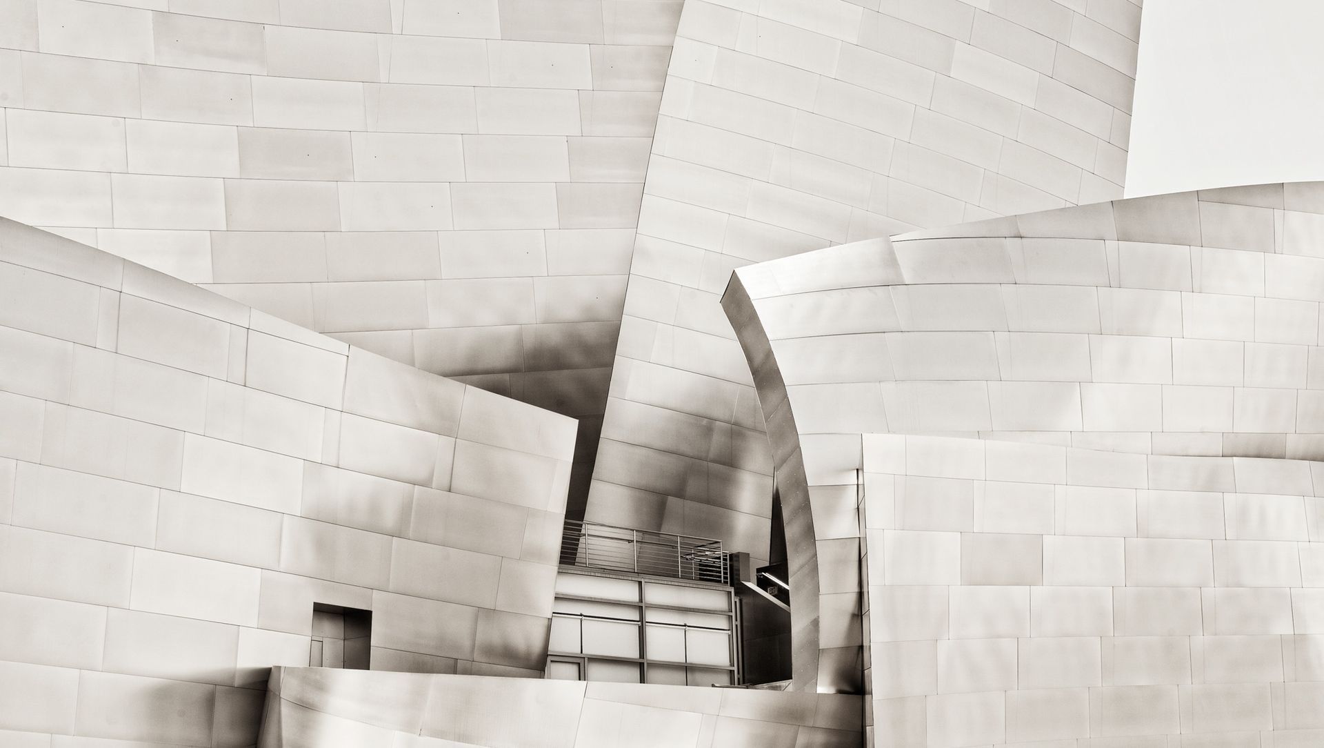 Walt Disney Concert Hall, LA banner