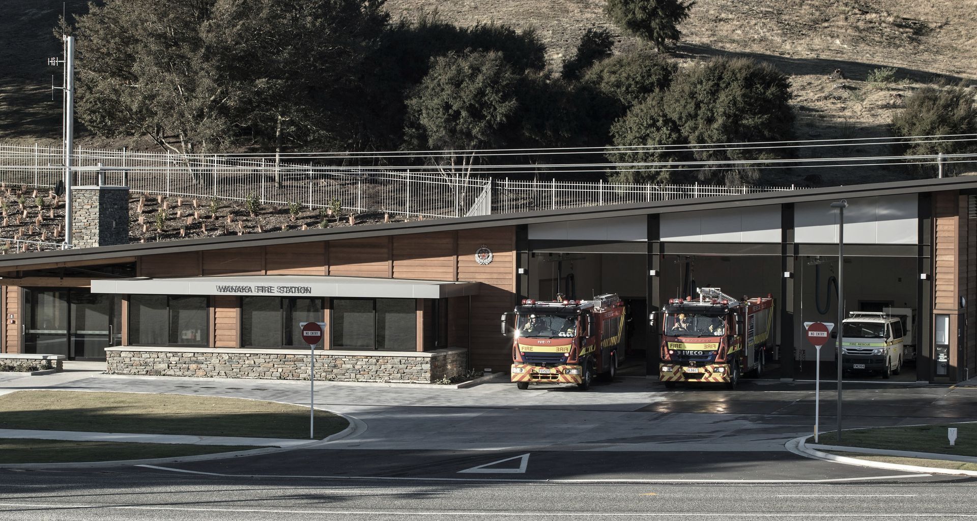 Wanaka Fire Station banner