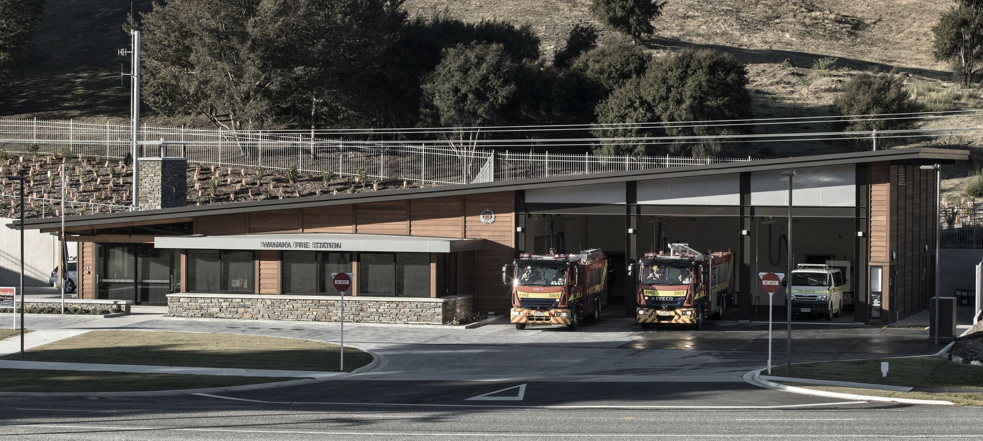 Wanaka Fire Station banner