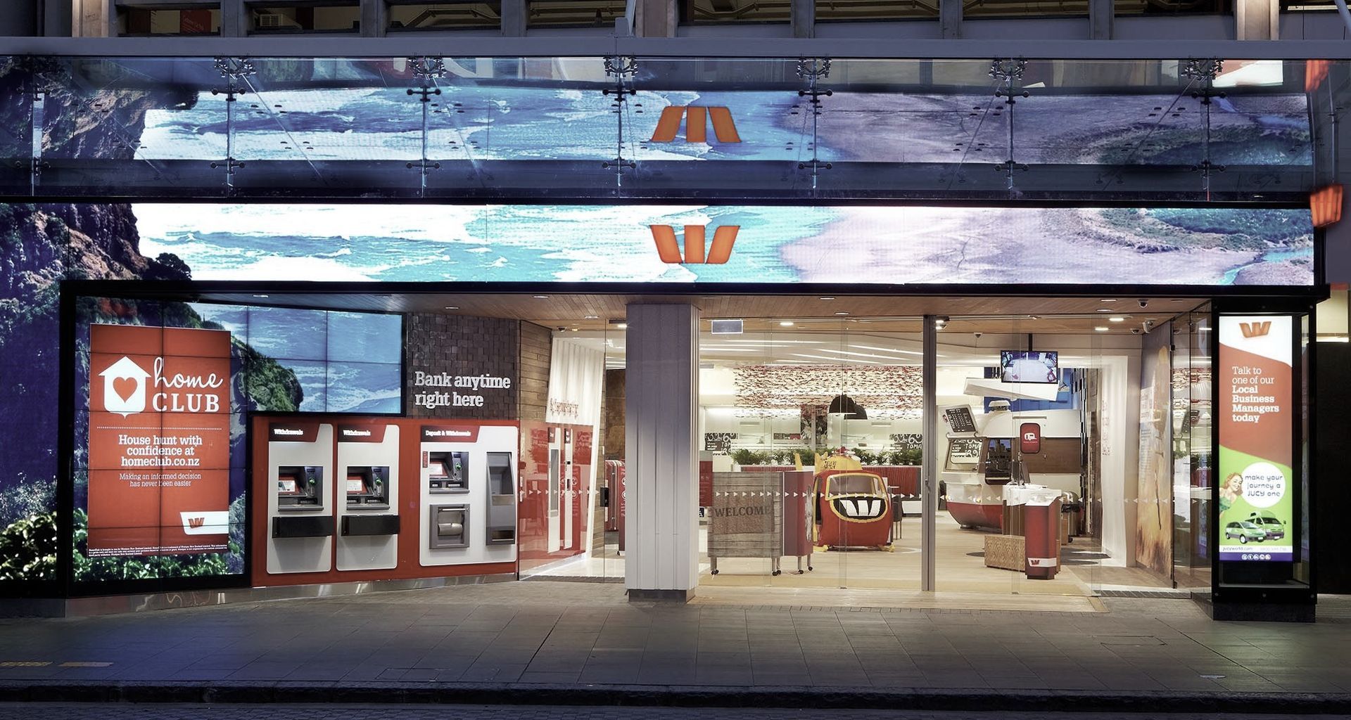 Westpac NZ national network banner
