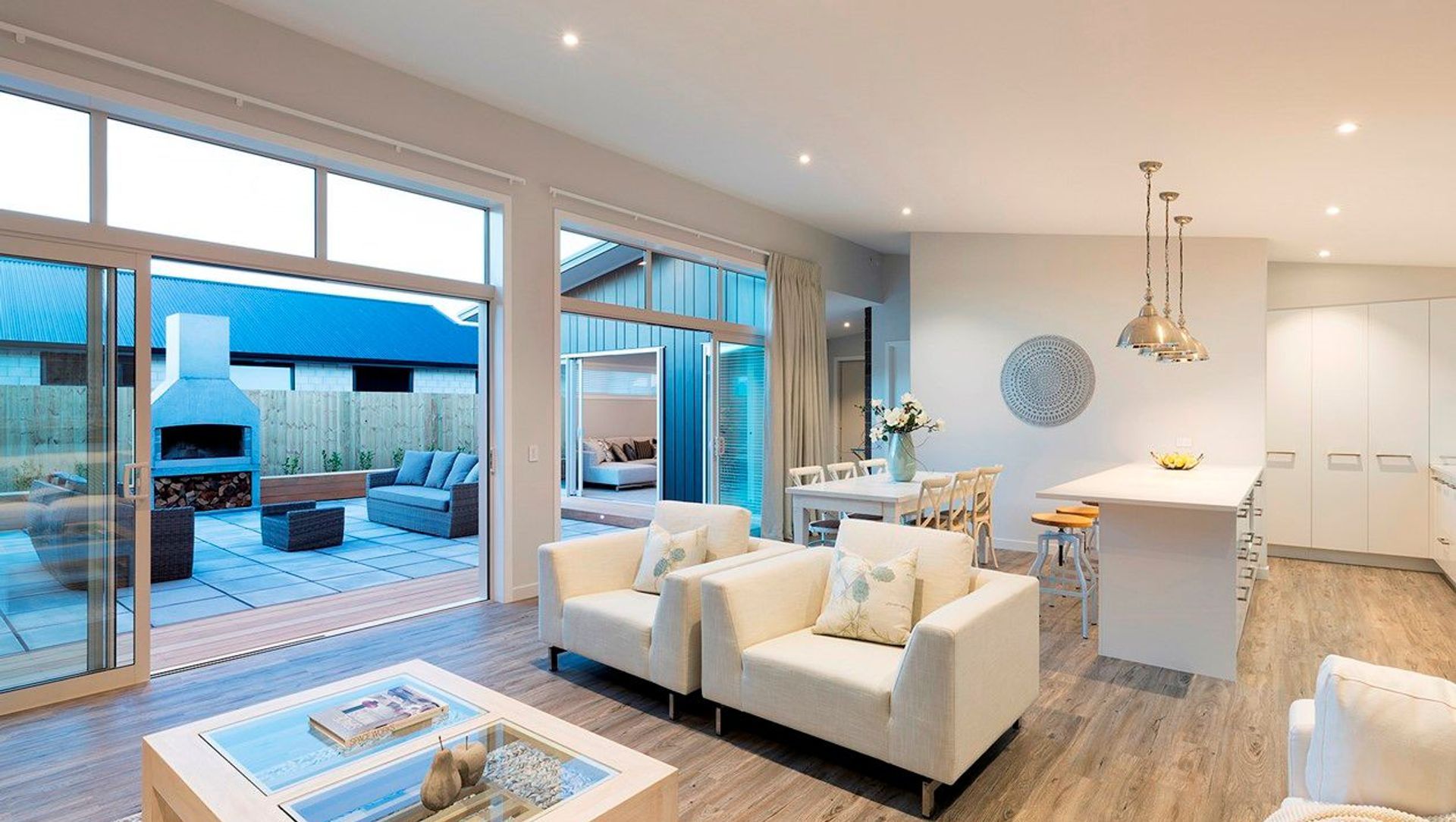 White Kitchen & Outdoor Living  banner