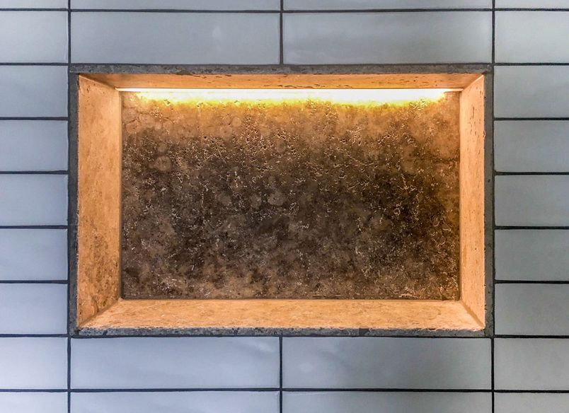 White Tiled Bathroom