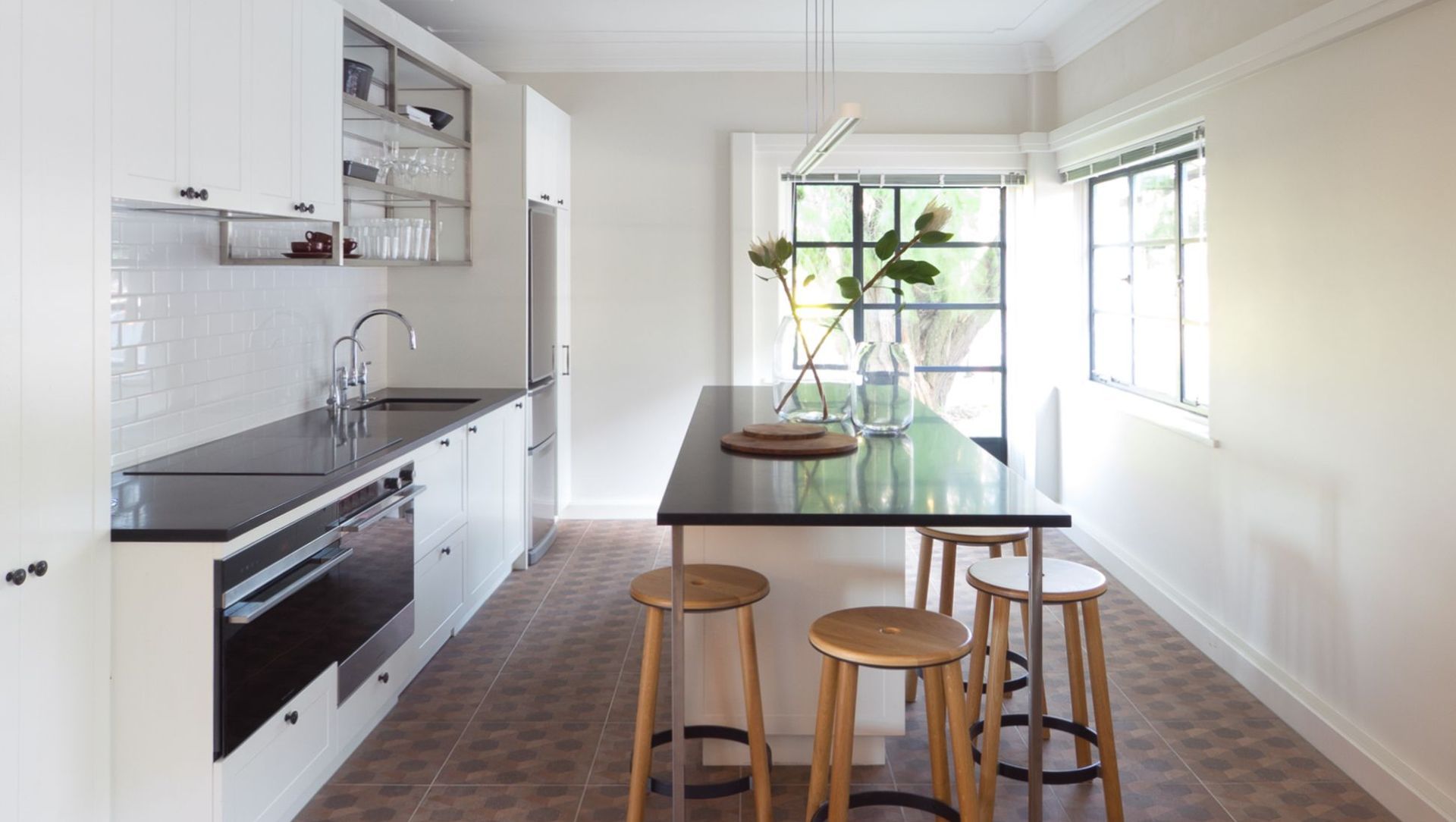 Central City Heritage Kitchen is located in a sunny corner of these legal chambers.