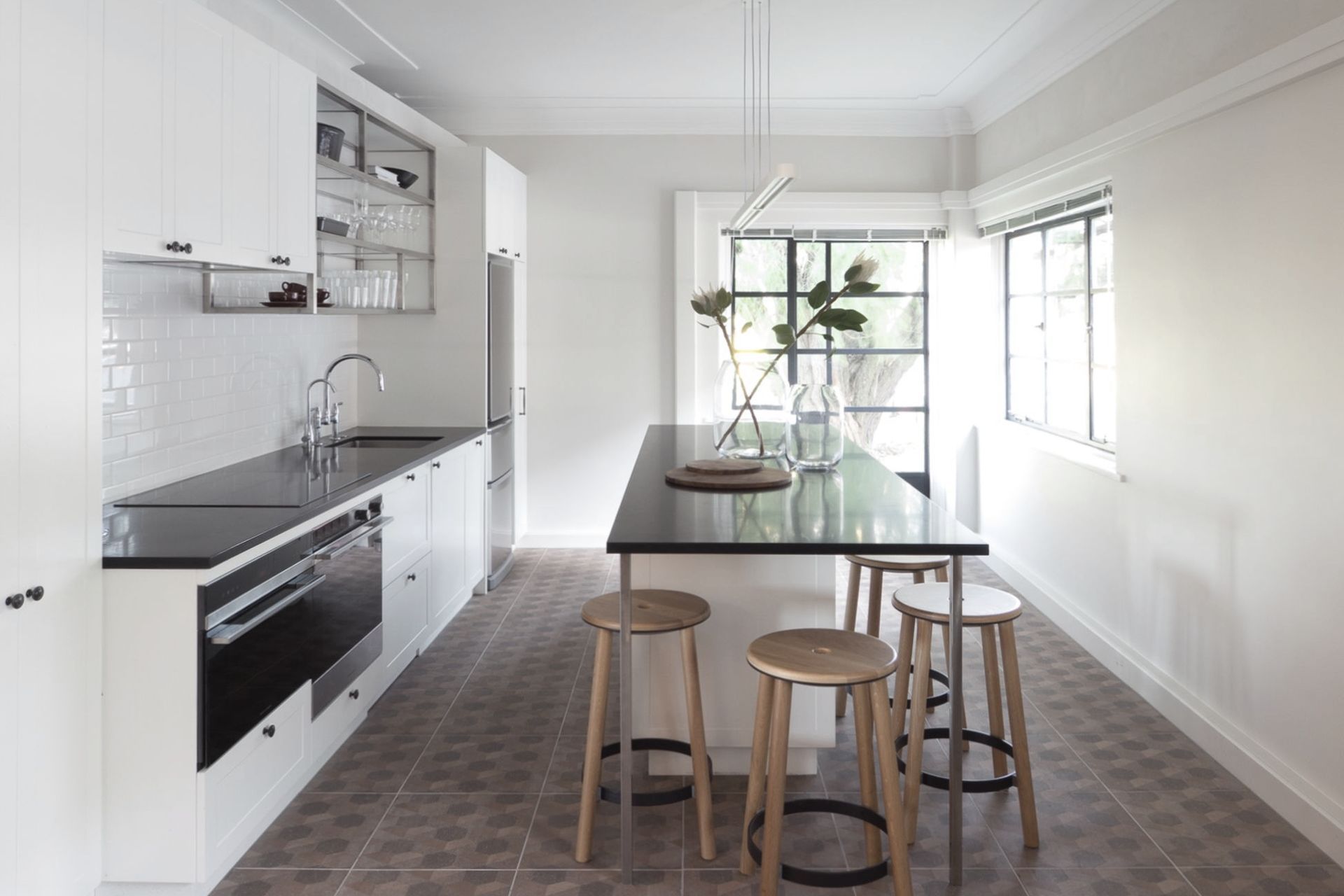 Central City Heritage Kitchen is located in a sunny corner of these legal chambers.