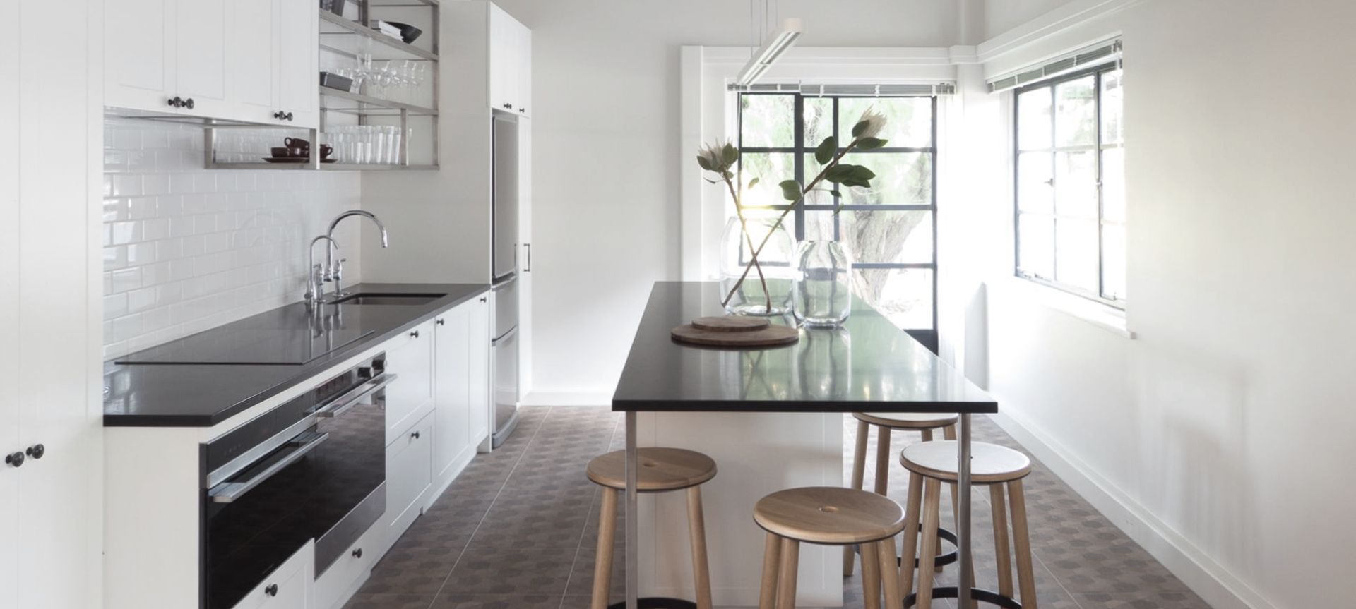 Central City Heritage Kitchen is located in a sunny corner of these legal chambers.