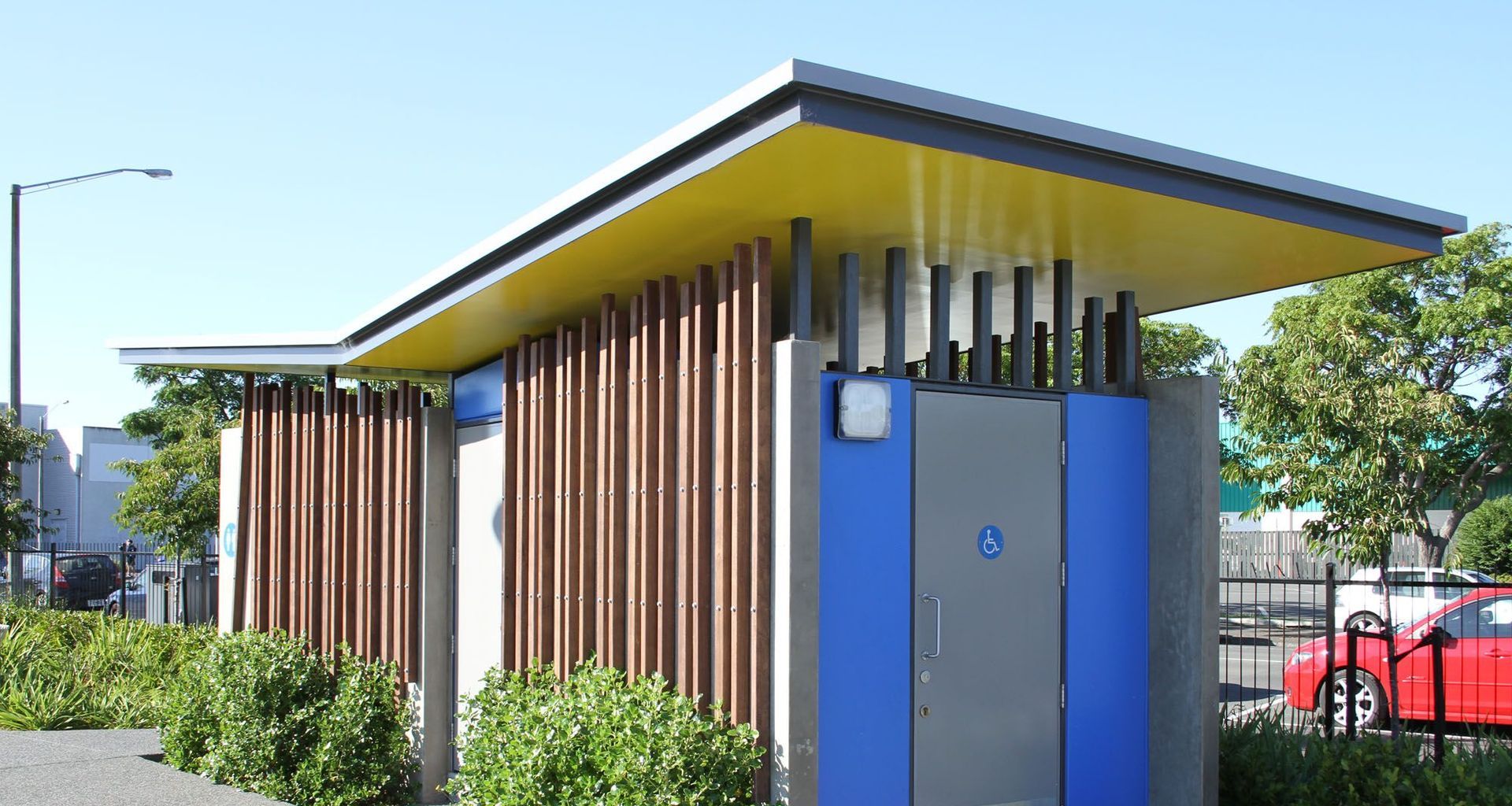 William Nelson Park Toilets banner