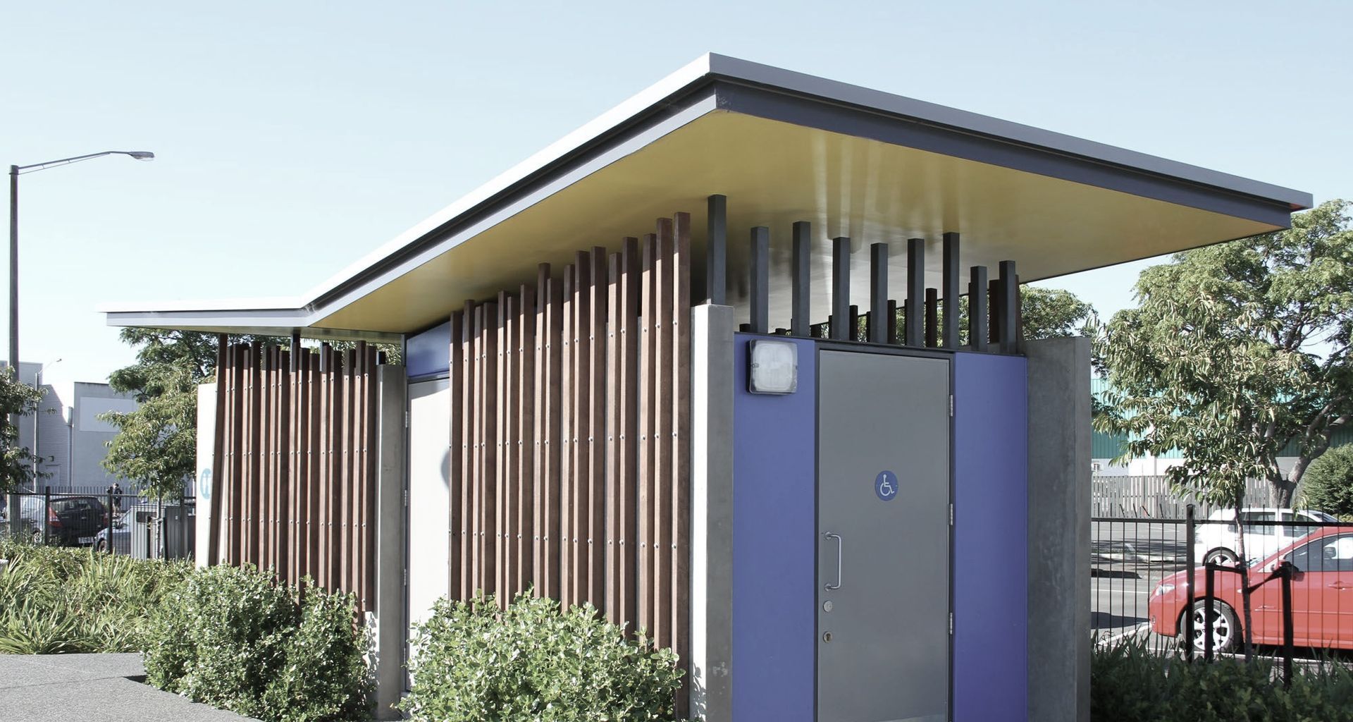 William Nelson Park Toilets banner