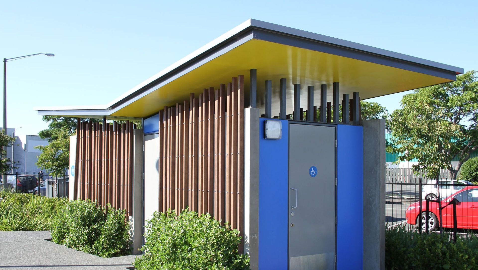 William Nelson Park Toilets banner