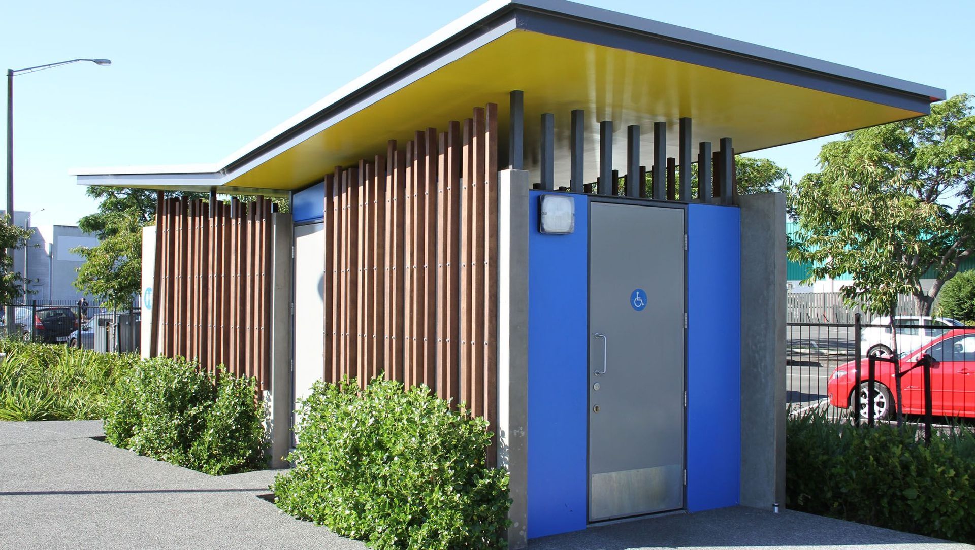 William Nelson Park Toilets banner