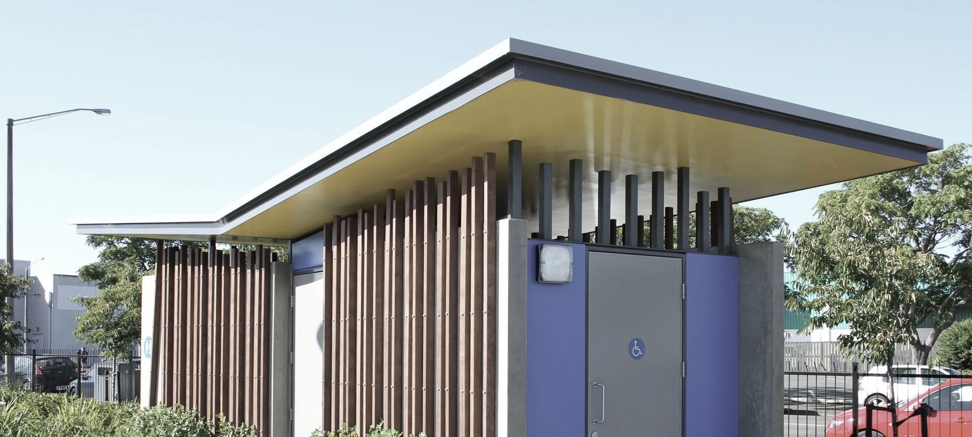 William Nelson Park Toilets banner
