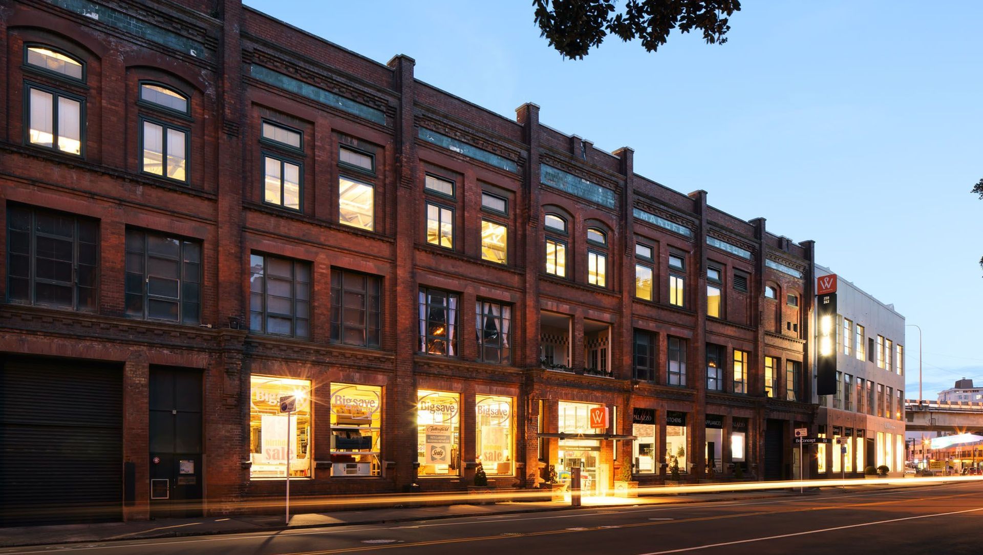 The Woolstore Management Office banner