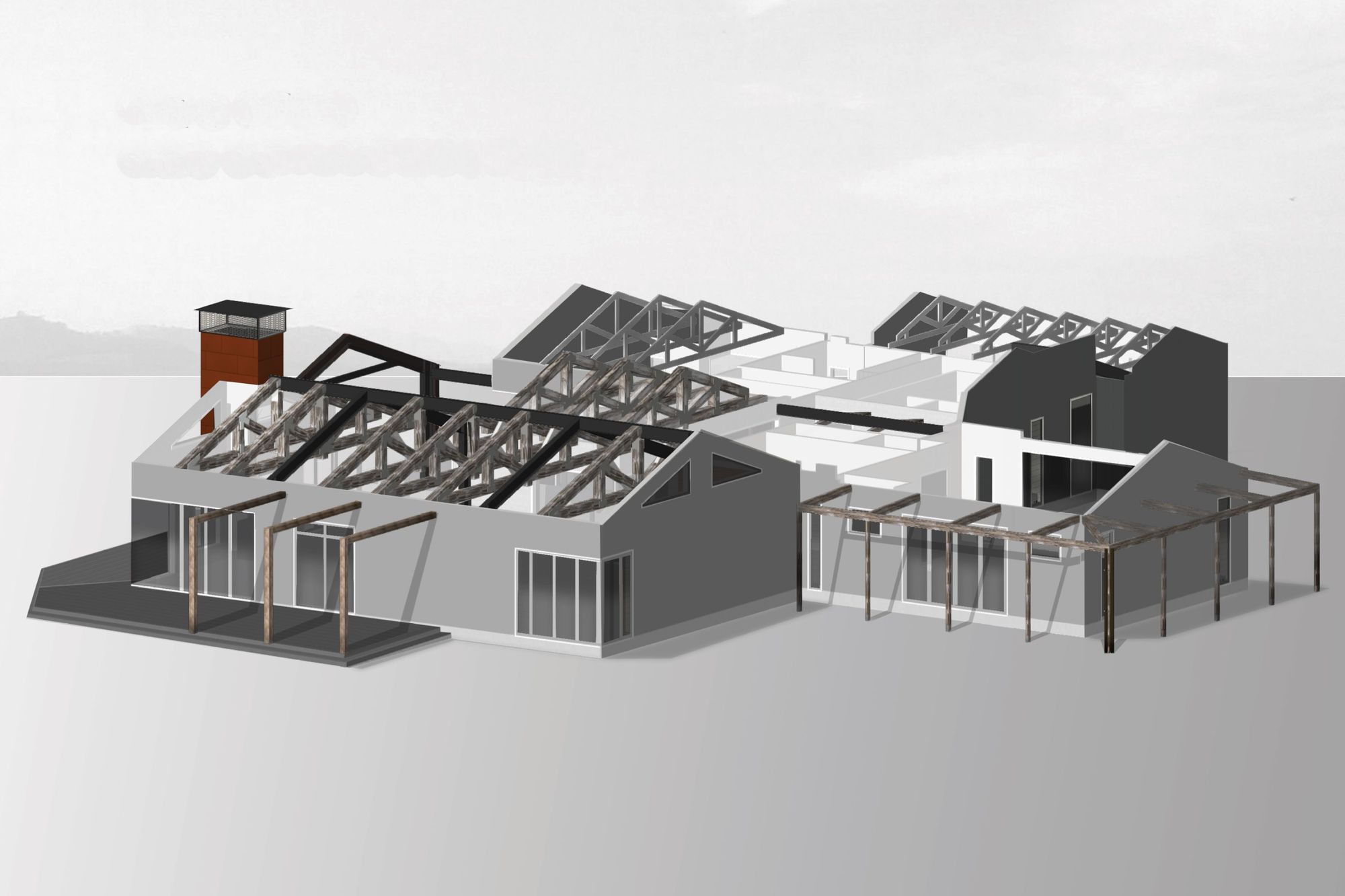 Developed concept design render by Dream Planning.