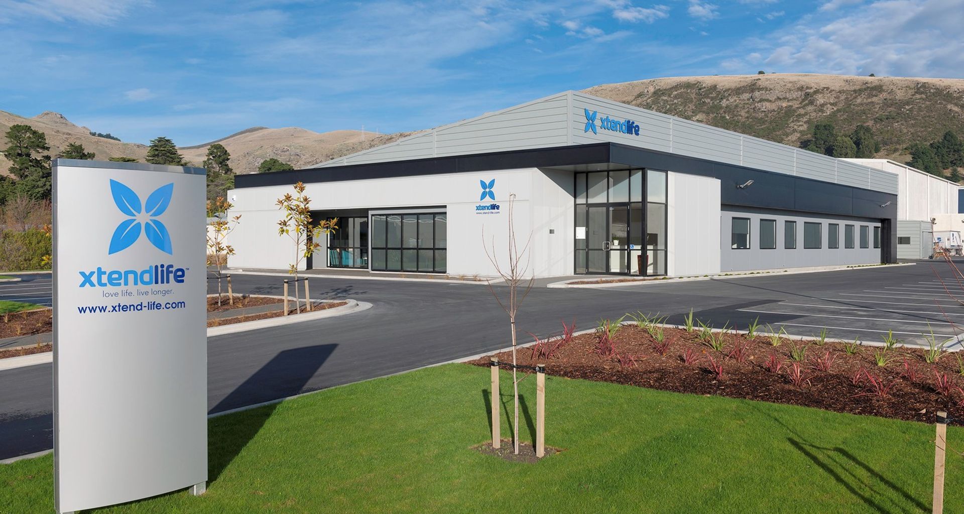 Xtend-Life Nutraceutical Facility banner