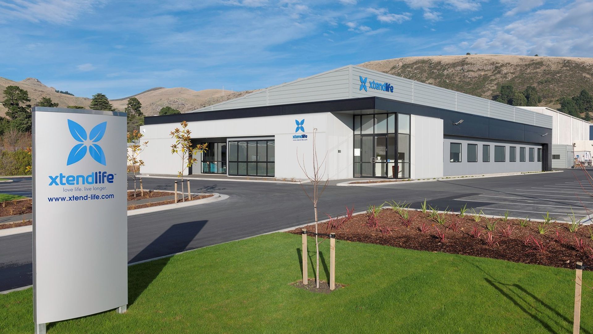 Xtend-Life Nutraceutical Facility banner