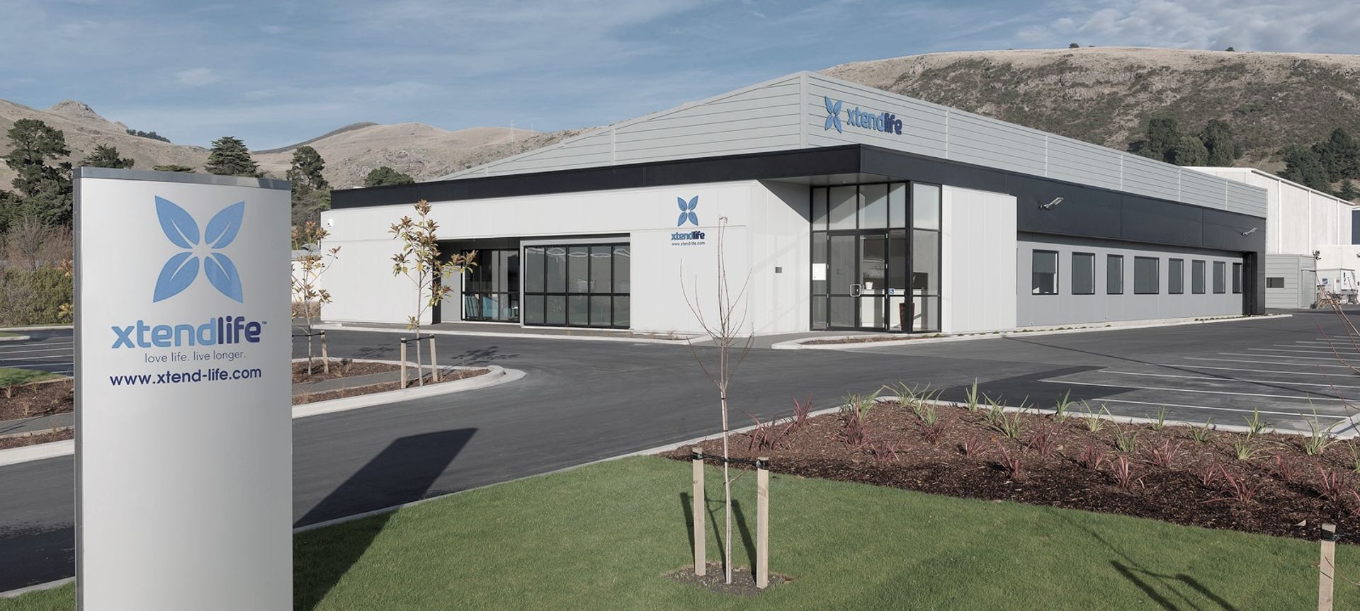 Xtend-Life Nutraceutical Facility banner